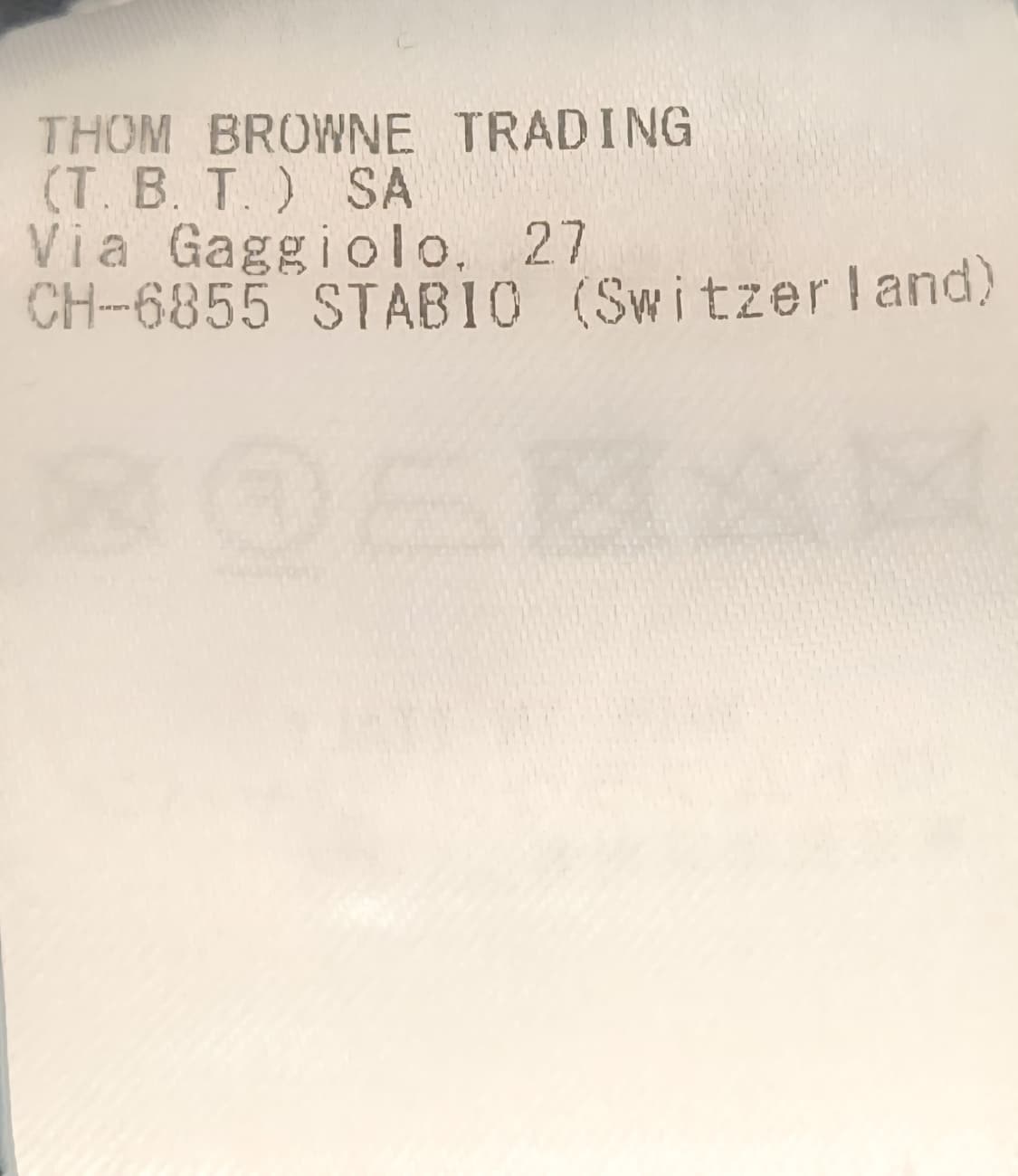 톰브라운 정품 나그랑 크루넥 와플 스웨트 맨투맨 4 상품이미지8