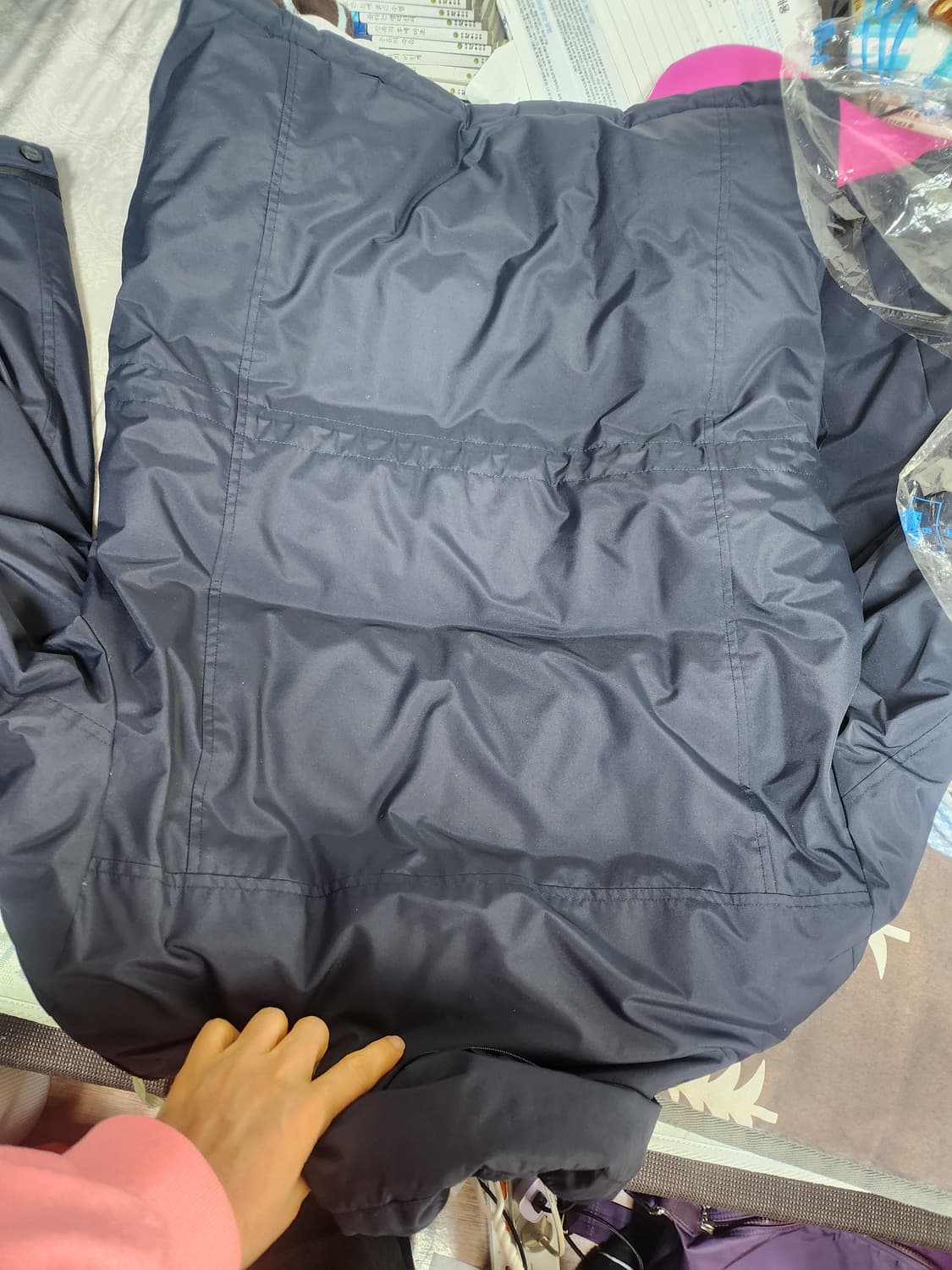 K2네이비다운패딩100 상품이미지4