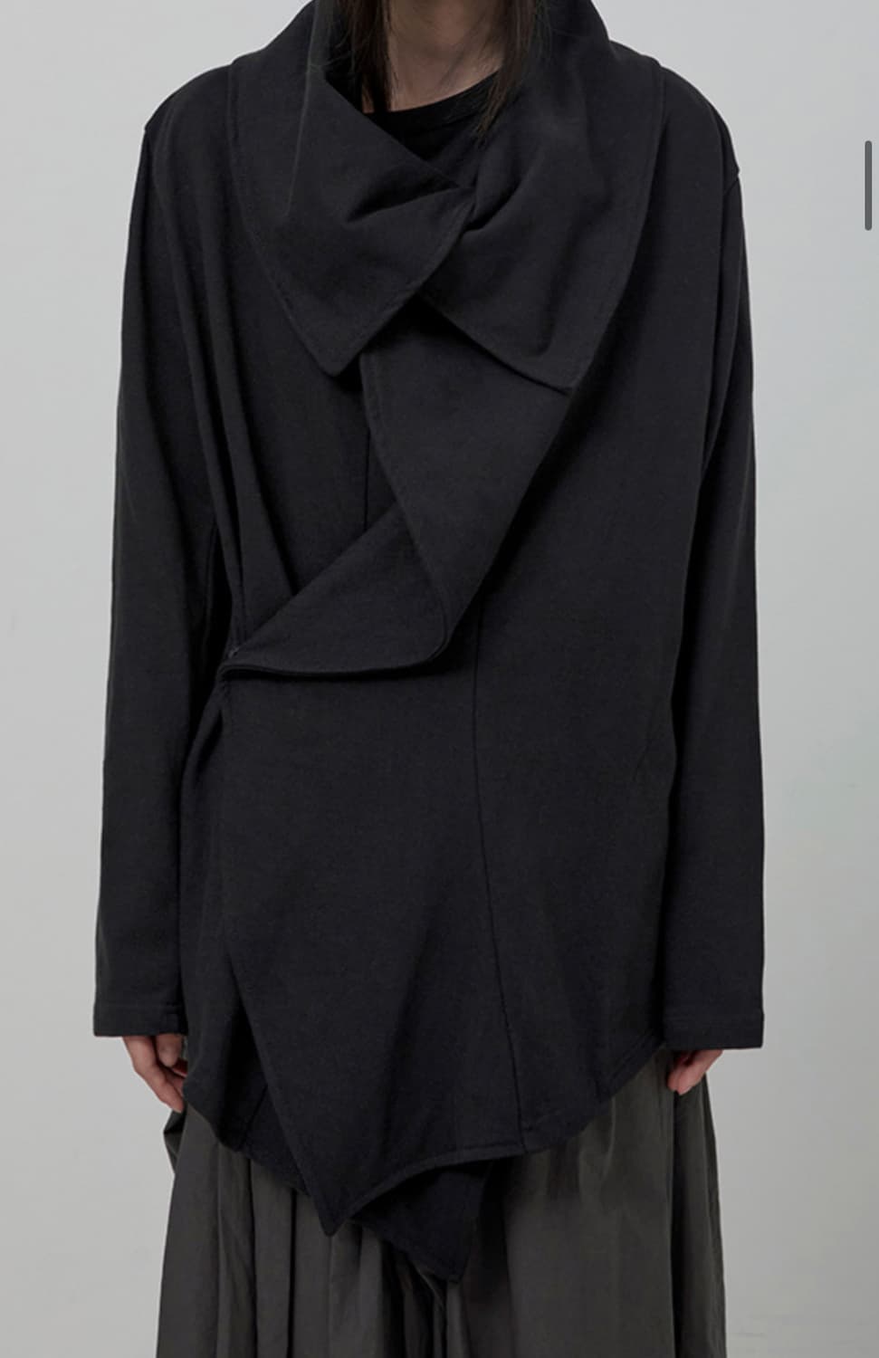 플레어업 레이어드 자켓 블랙 상품이미지1