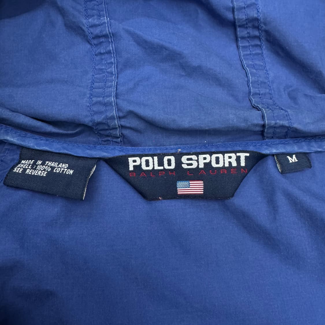폴로 스포츠 90s 풀오버 하이넥 바람막이 자켓 상품이미지4