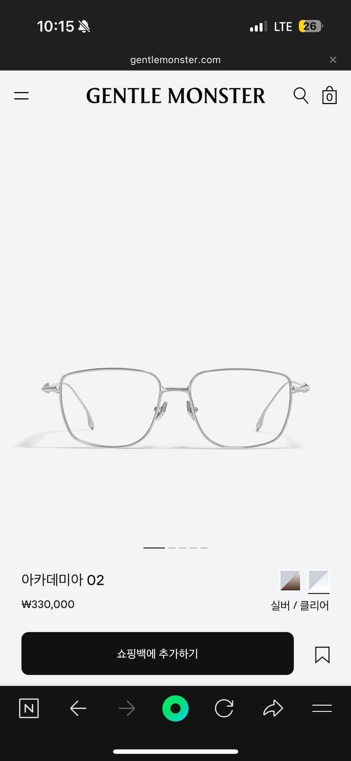 젠틀몬스터 아카데미아02 상품이미지1