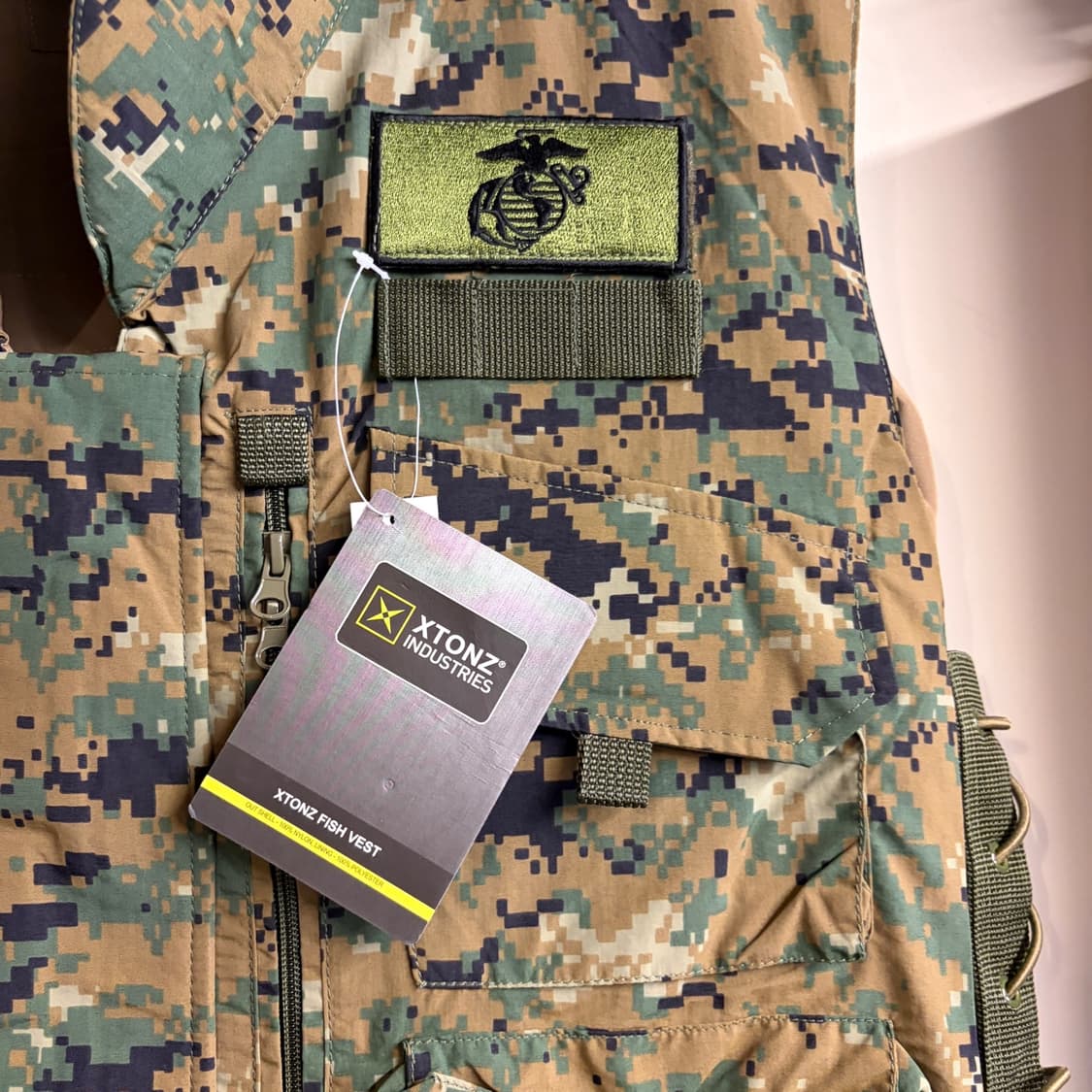 엑스톤즈 USMC MARPAT 택티컬 베스트 새상품 사이즈 선택 상품이미지3