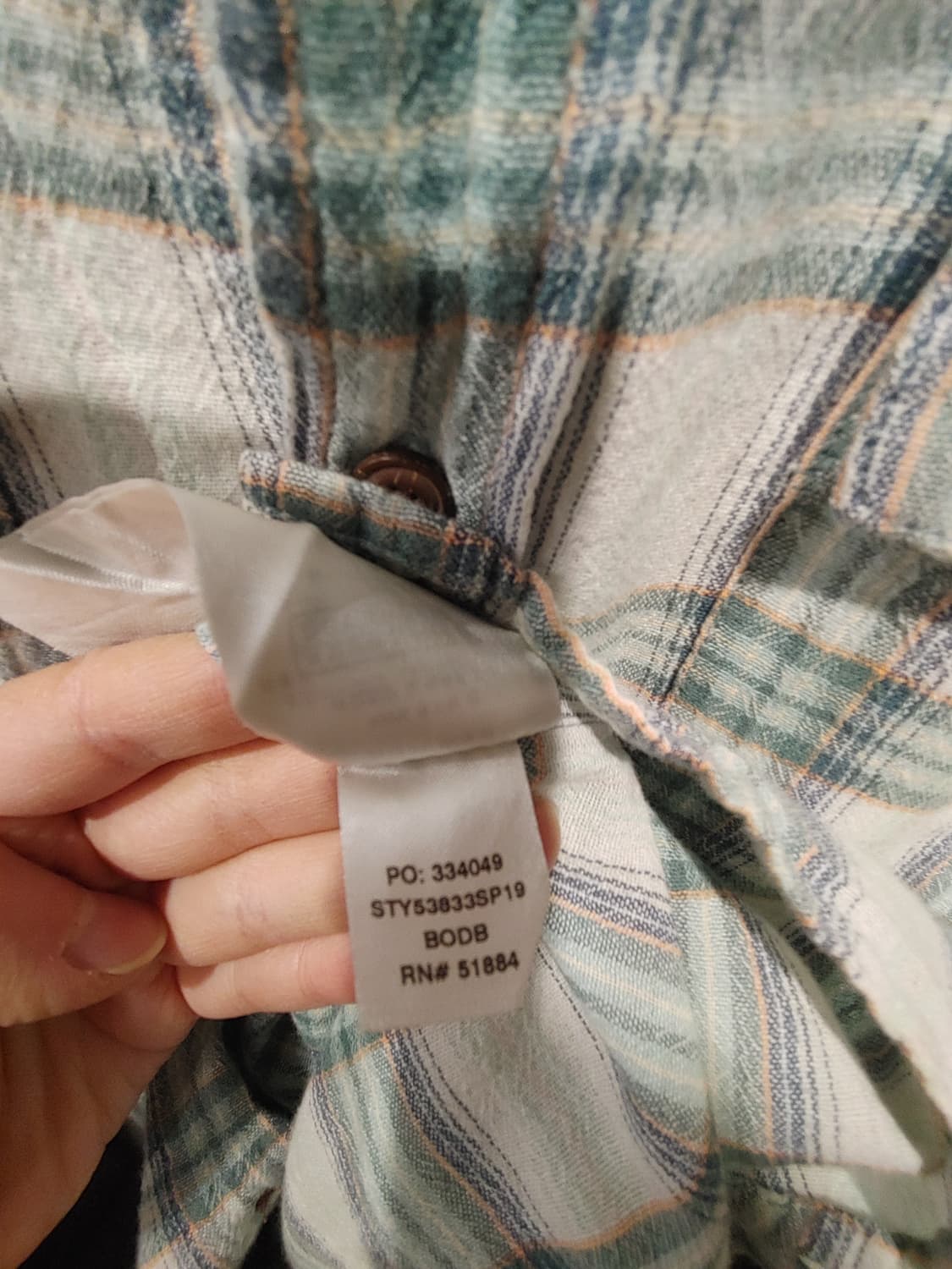 무배) 파타고니아 체크셔츠 S 상품이미지5