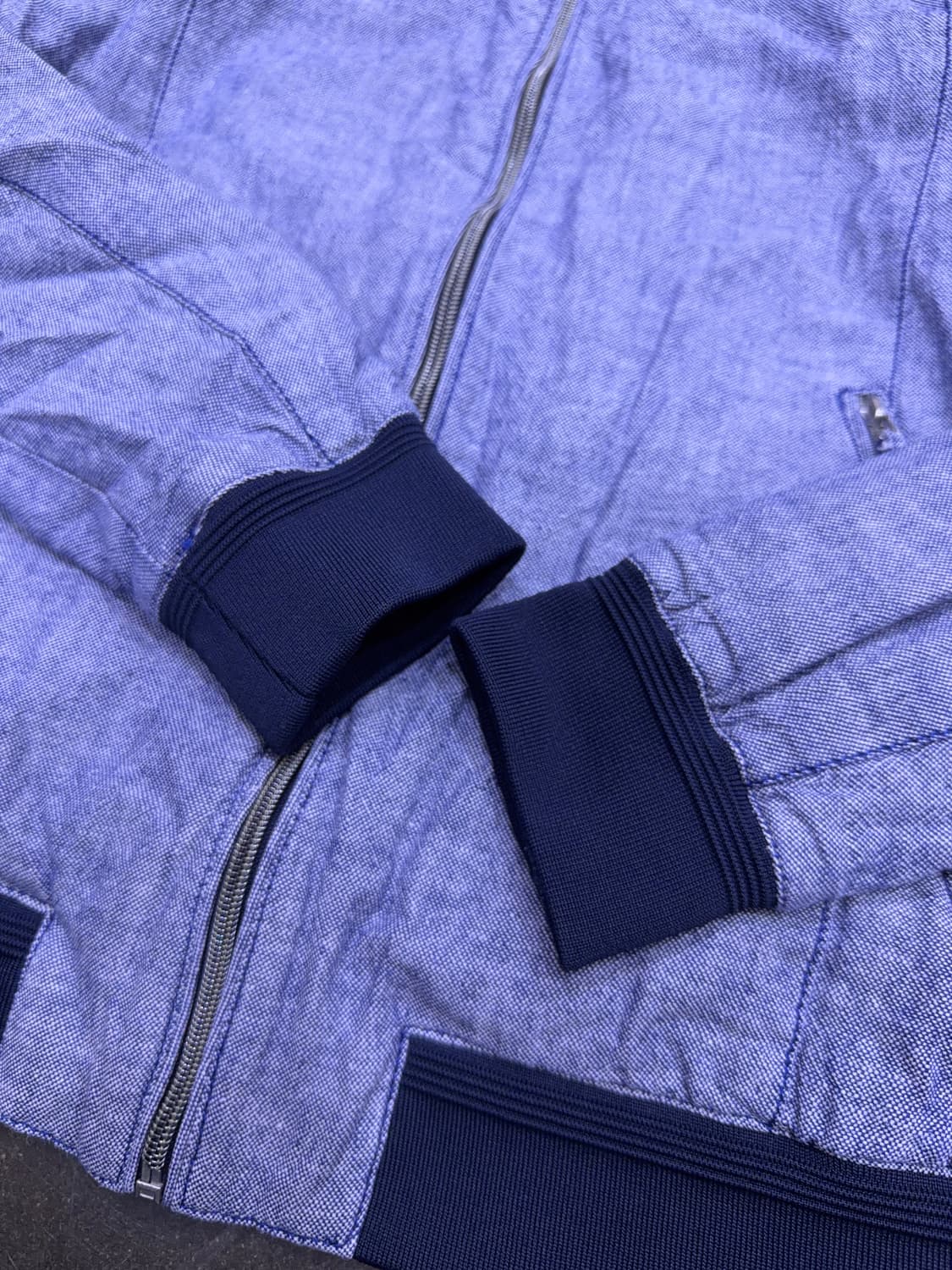 자라 린넨 블루종 점퍼 자켓 L 상품이미지6