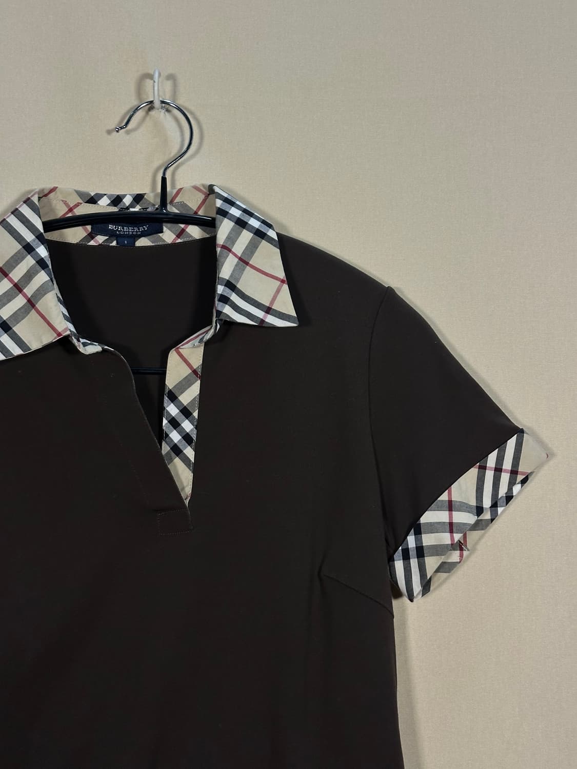 버버리 노바체크 폴로 반팔 처분  상품이미지2