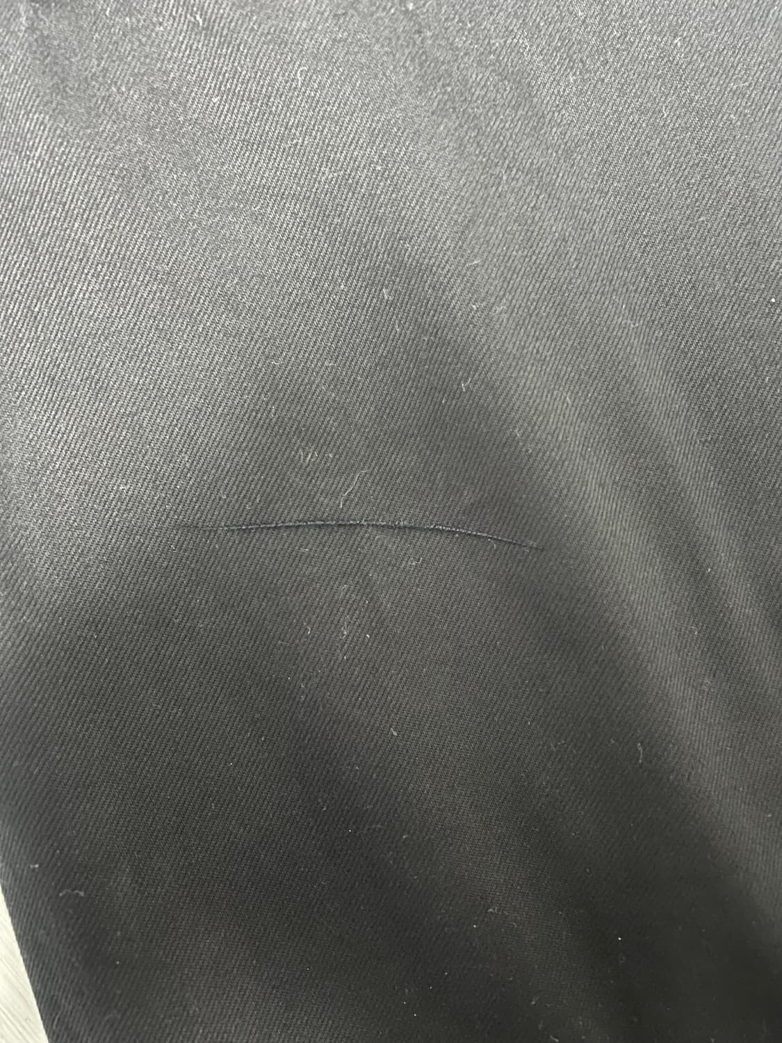 유니클로 와이드 핏 치노팬츠 블랙 85사이즈 (짧은기장) 상품이미지2