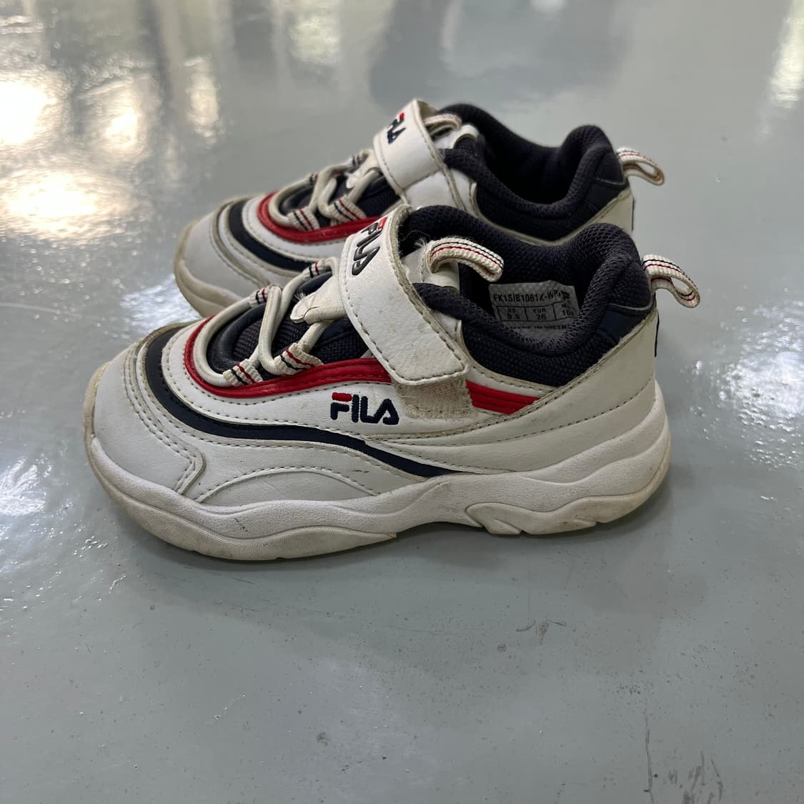 160 휠라 키즈 휠라레이 운동화 0409M 상품이미지2