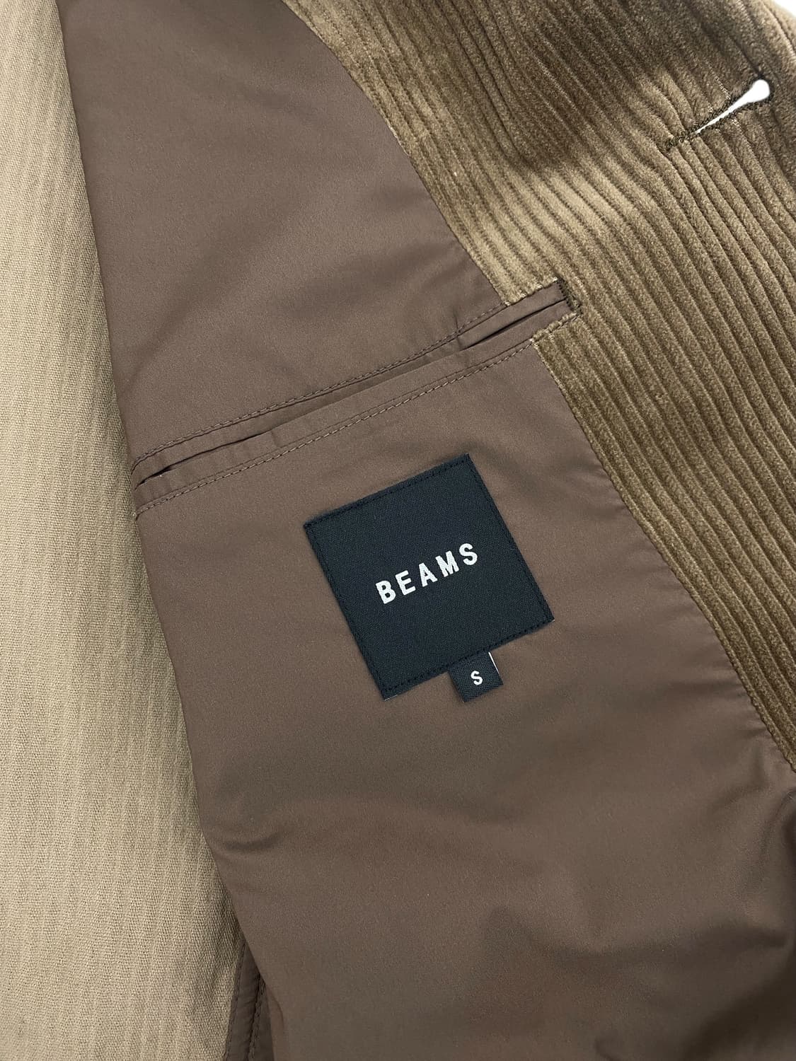 빔즈 3버튼 코듀로이 자켓 상품이미지7