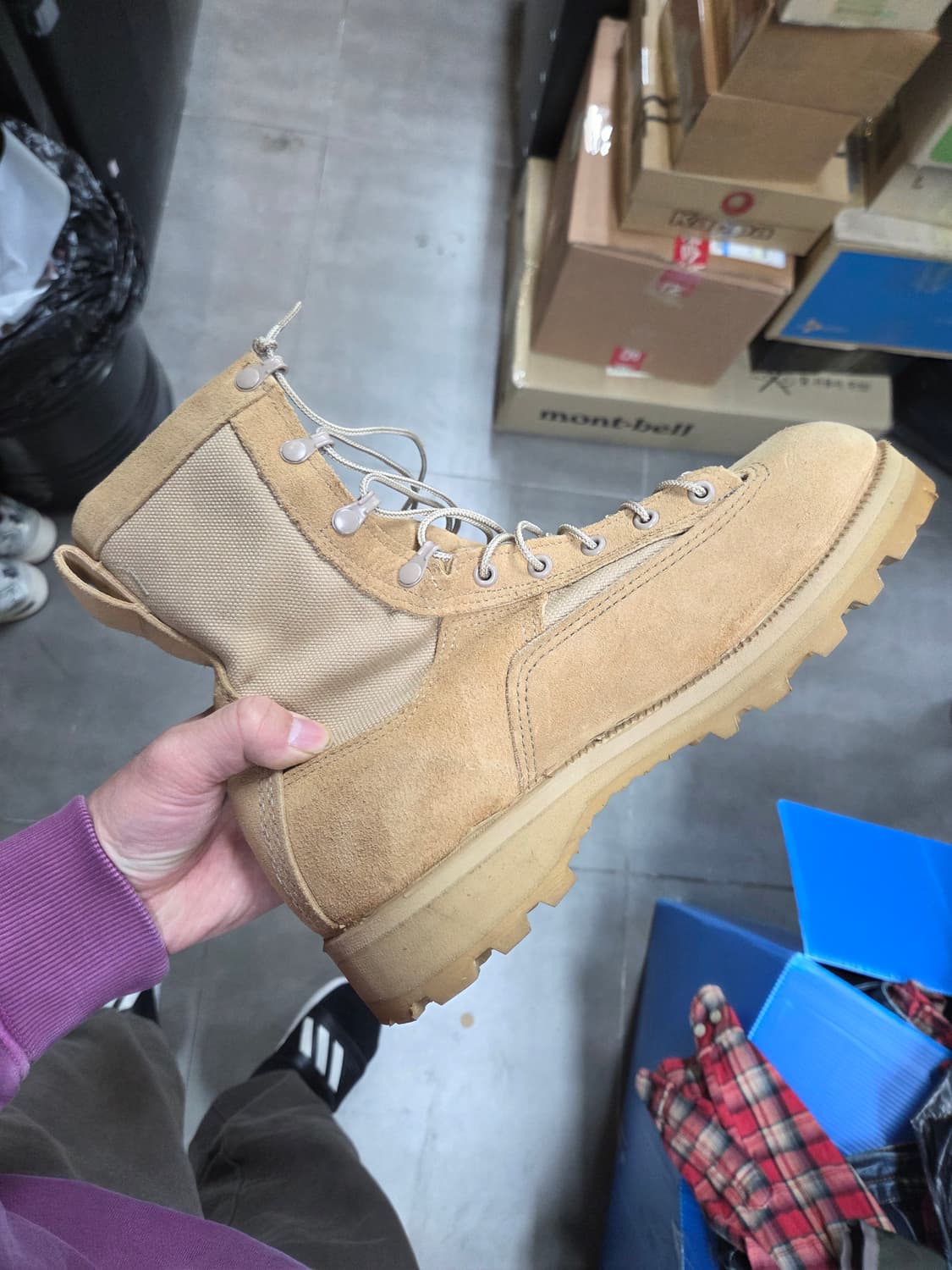 베르빌 고어텍스 비브람 사막 부츠 워커 8.5w 260 상품이미지8