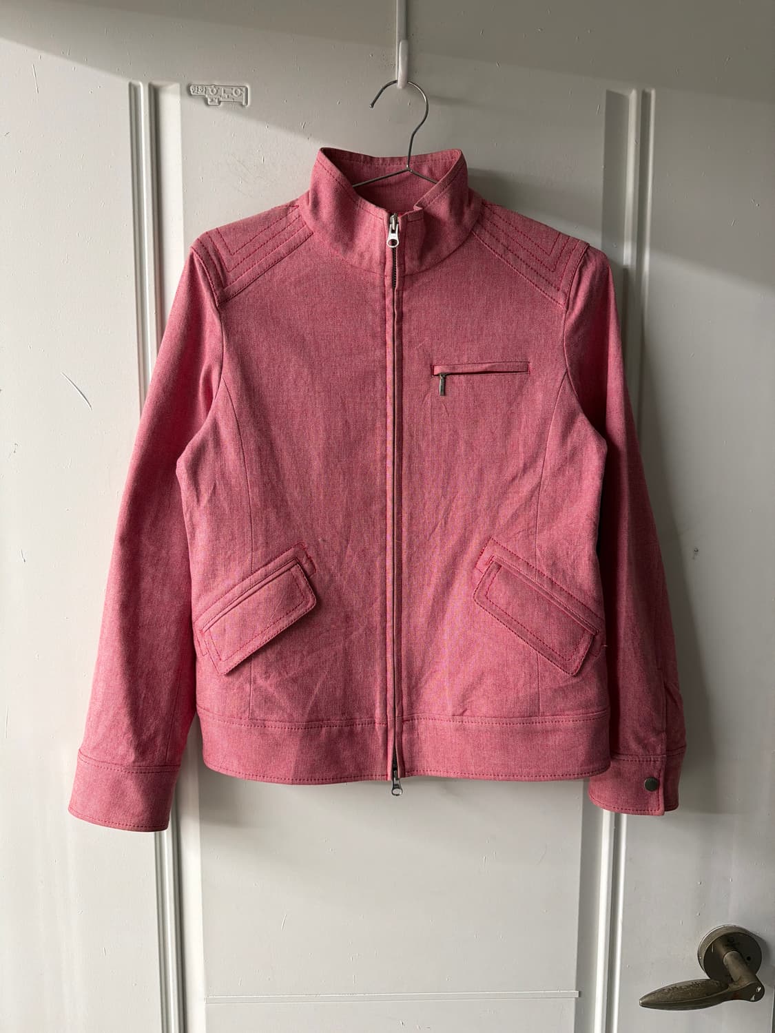 일본빈티지 피그먼트 라이더자켓 상품이미지6