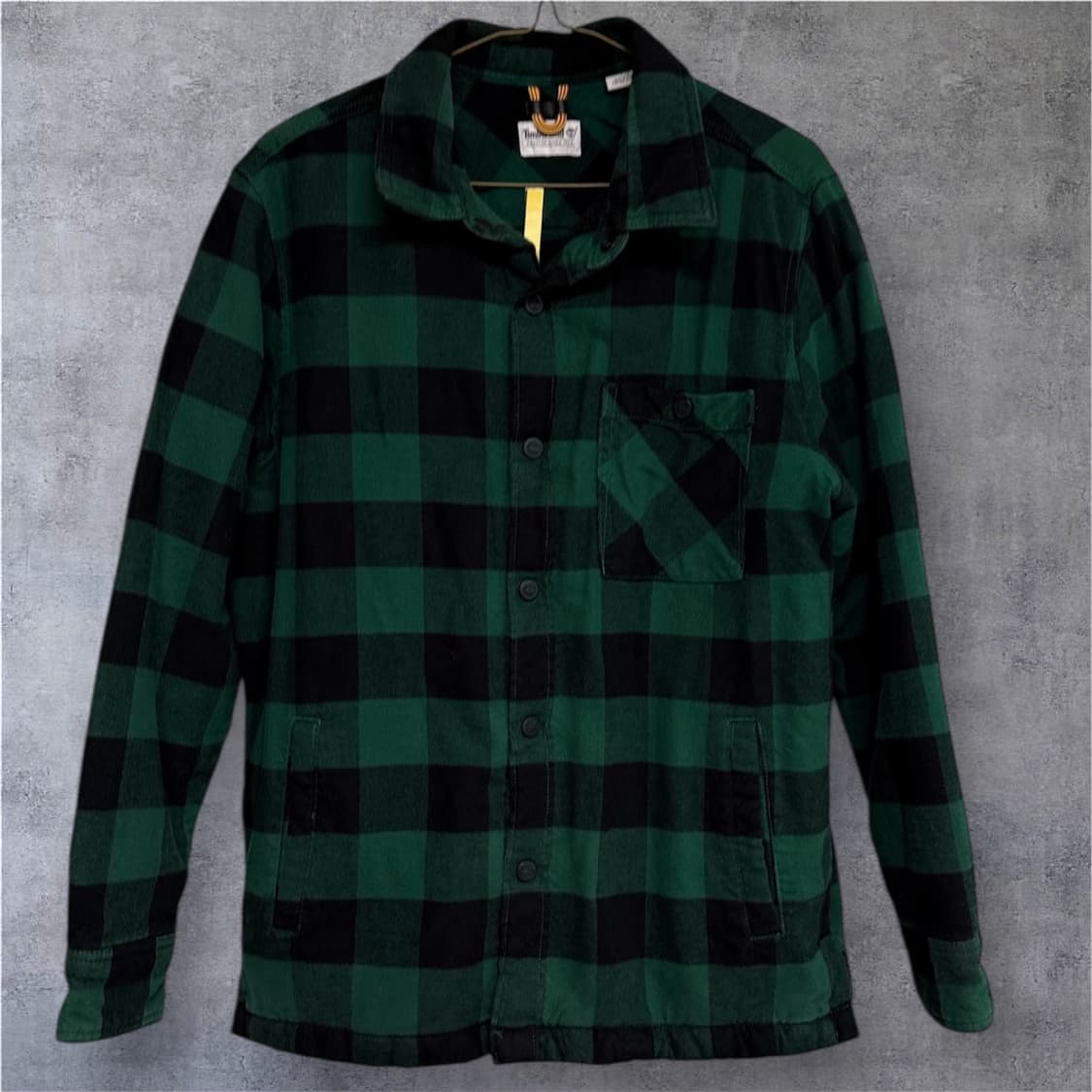 팀버랜드 타탄체크 쉐르파 자켓 상품이미지1