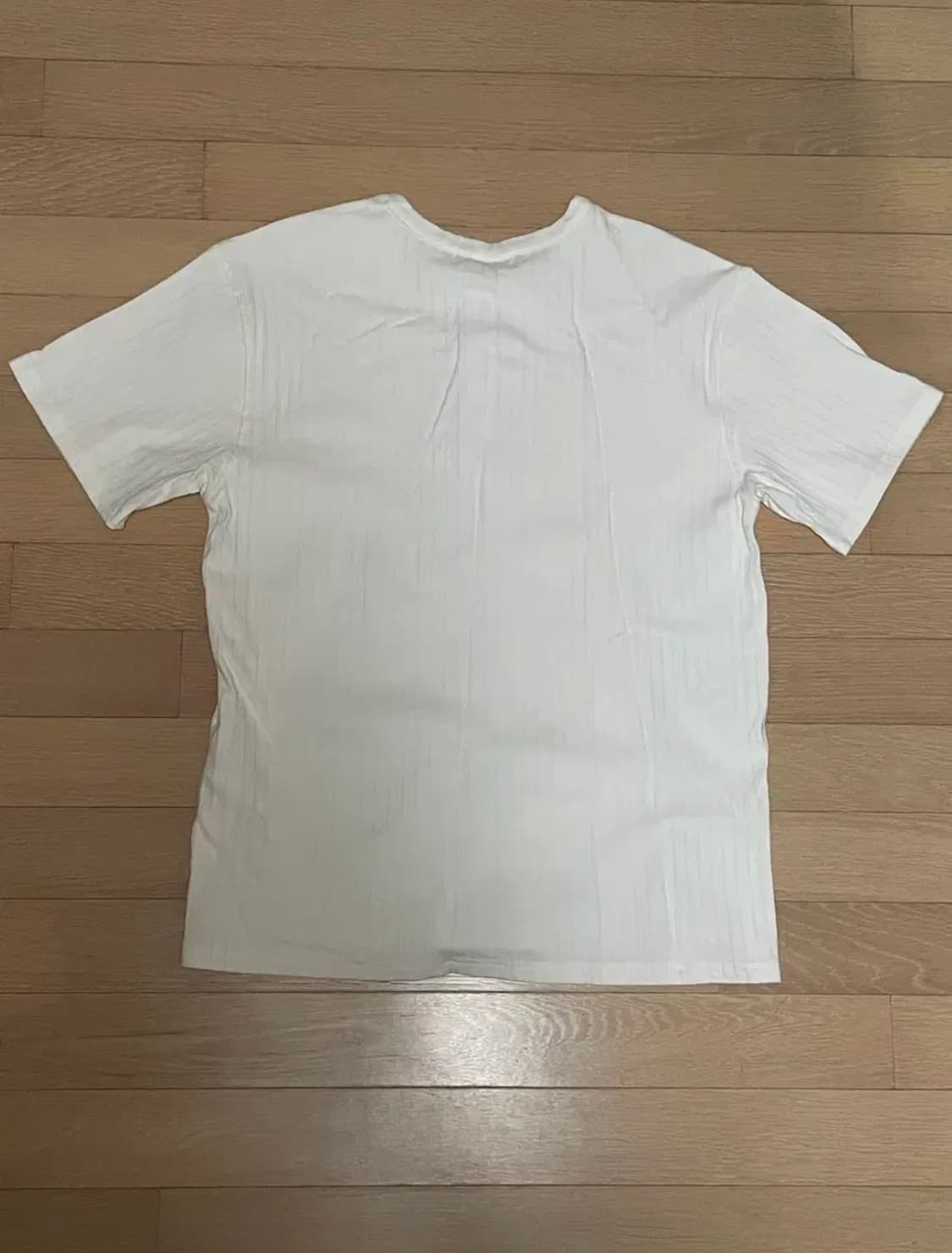 미나브 코튼 리브드 헨리넥 티셔츠 L 상품이미지3