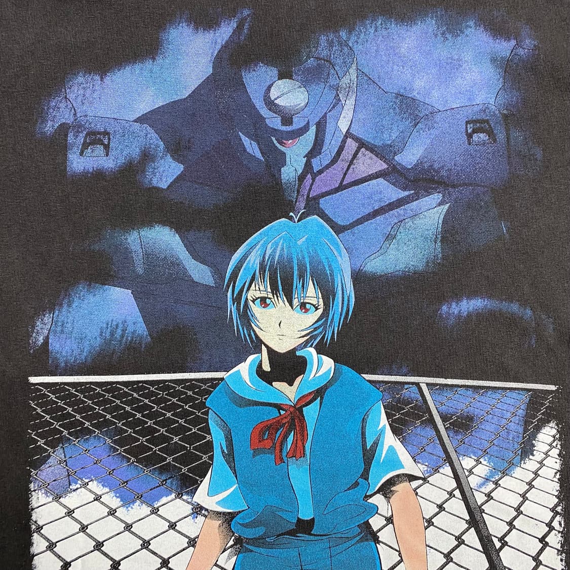 에반게리온 레이 부틀렉 애니메이션 티셔츠 상품이미지4