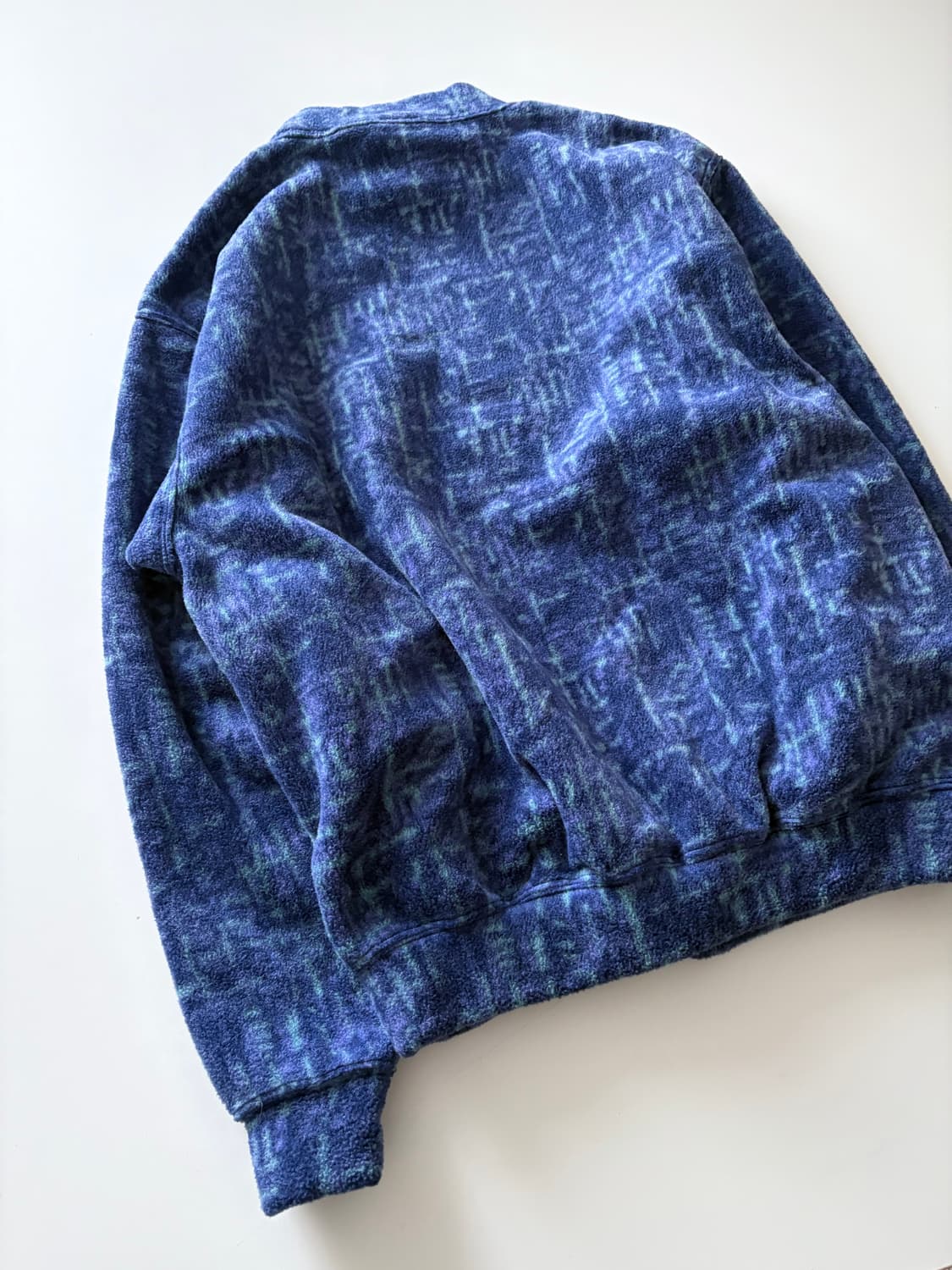 시에라 디자인 패턴 플리스 하프넥 풀오버 상품이미지7