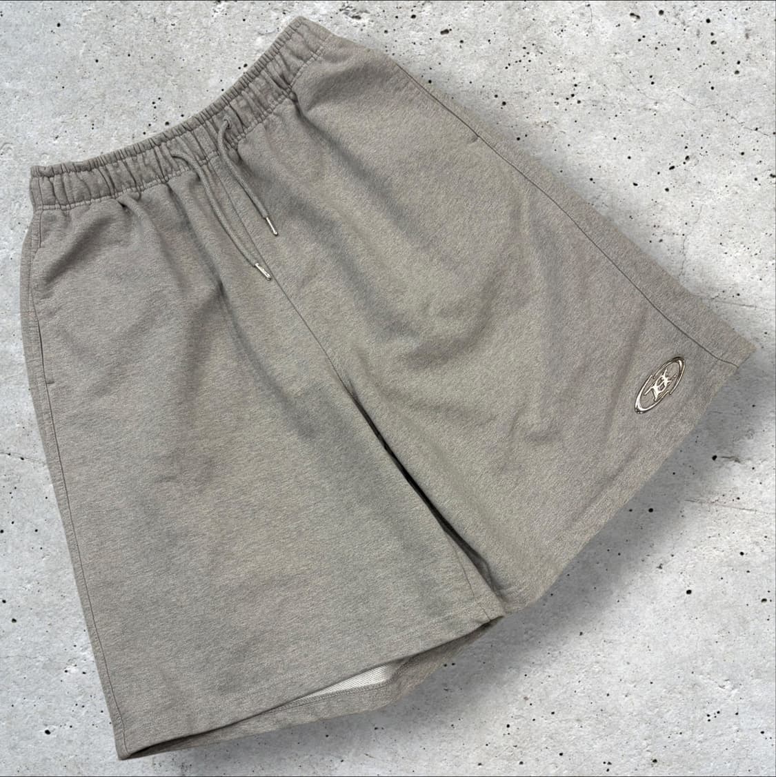 [2] 본투윈 스웻 밴딩 반바지 그레이 D427 상품이미지1