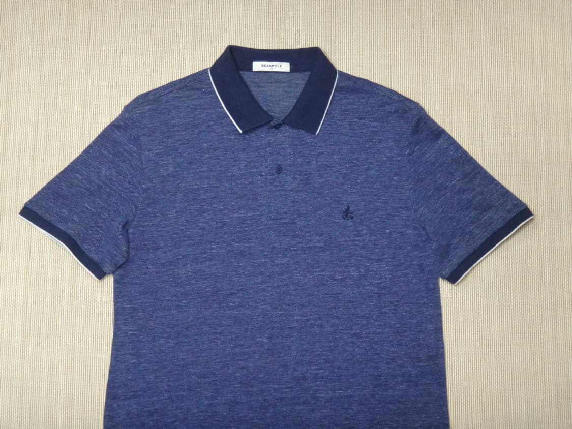 (2XL) 빈폴 BEANPOLE 딜라이트 린넨 카라 반팔티 상품이미지3