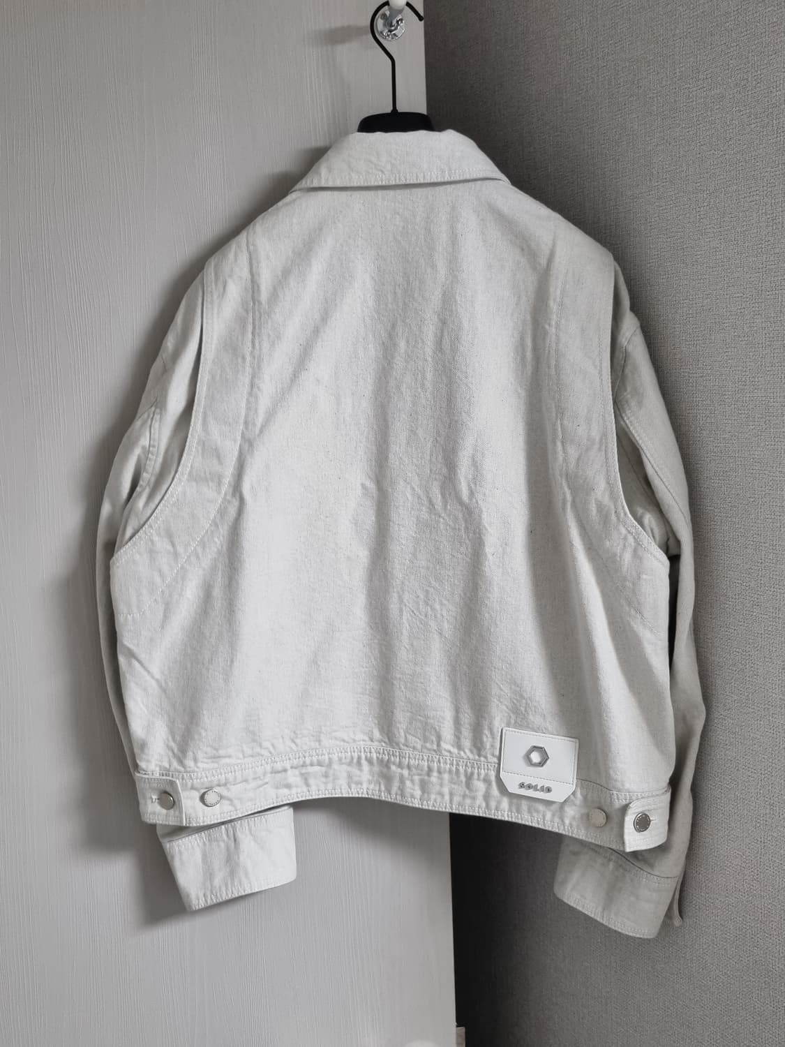 솔리드옴므 크롭 데님 자켓 상품이미지2