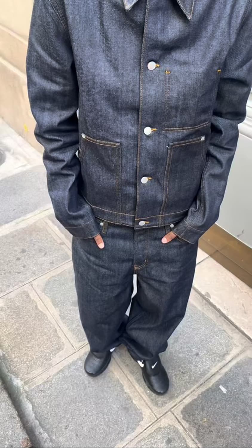 M) cos 코스 박시 데님 자켓 상품이미지1