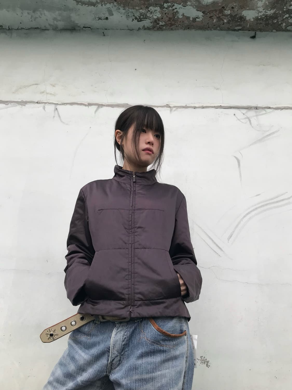 딥퍼플 라이트 패딩 상품이미지7