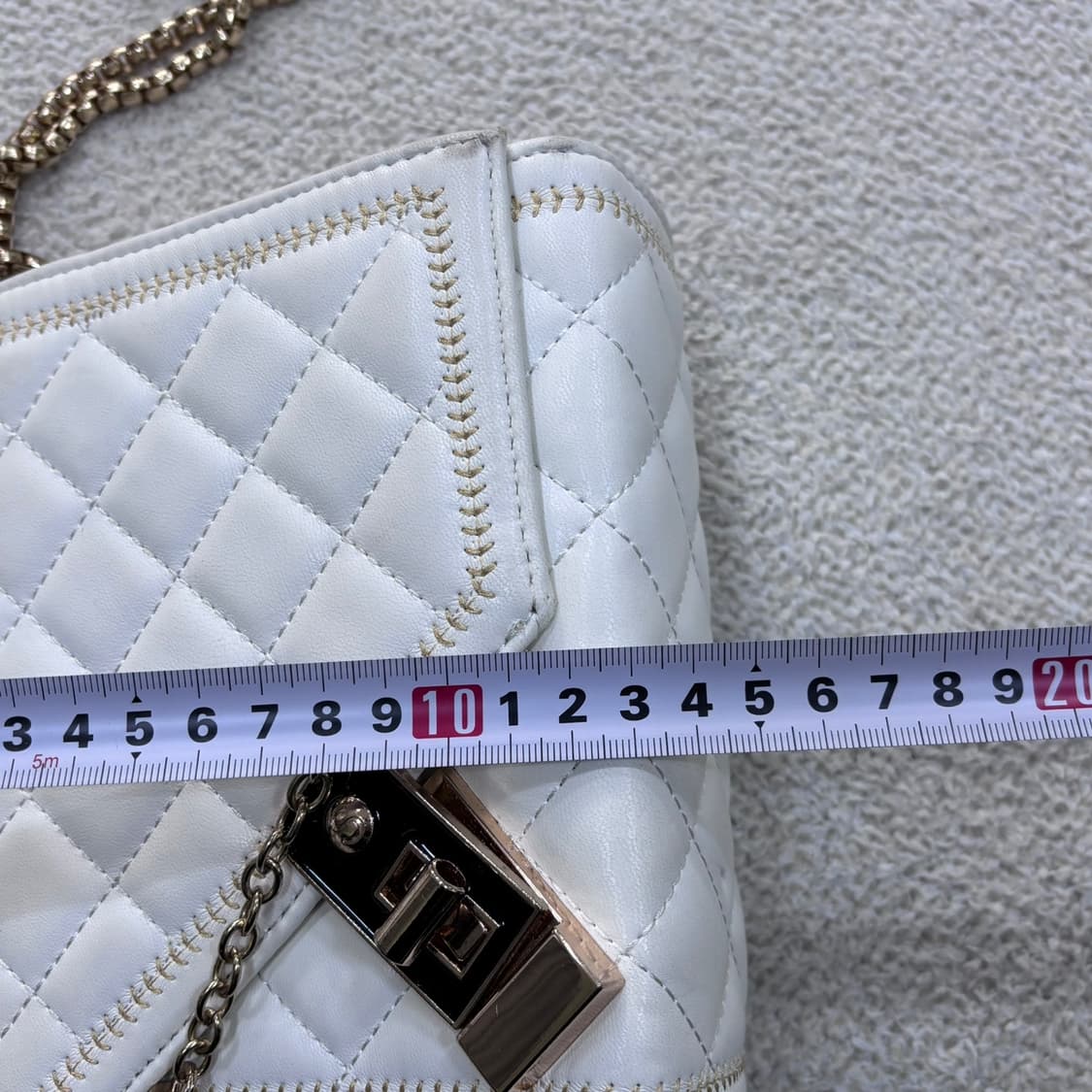 F 빈티지 퀄팅 여성 미니백 0409E 상품이미지6