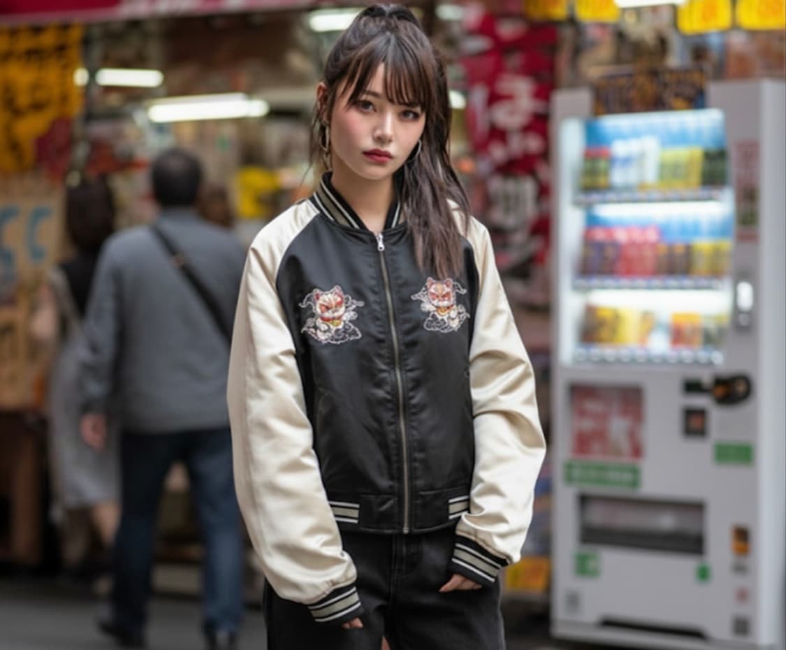 SP_KABUKI_CAT_SOUVENIR_JACKet 고양이 스카쟌 상품이미지4