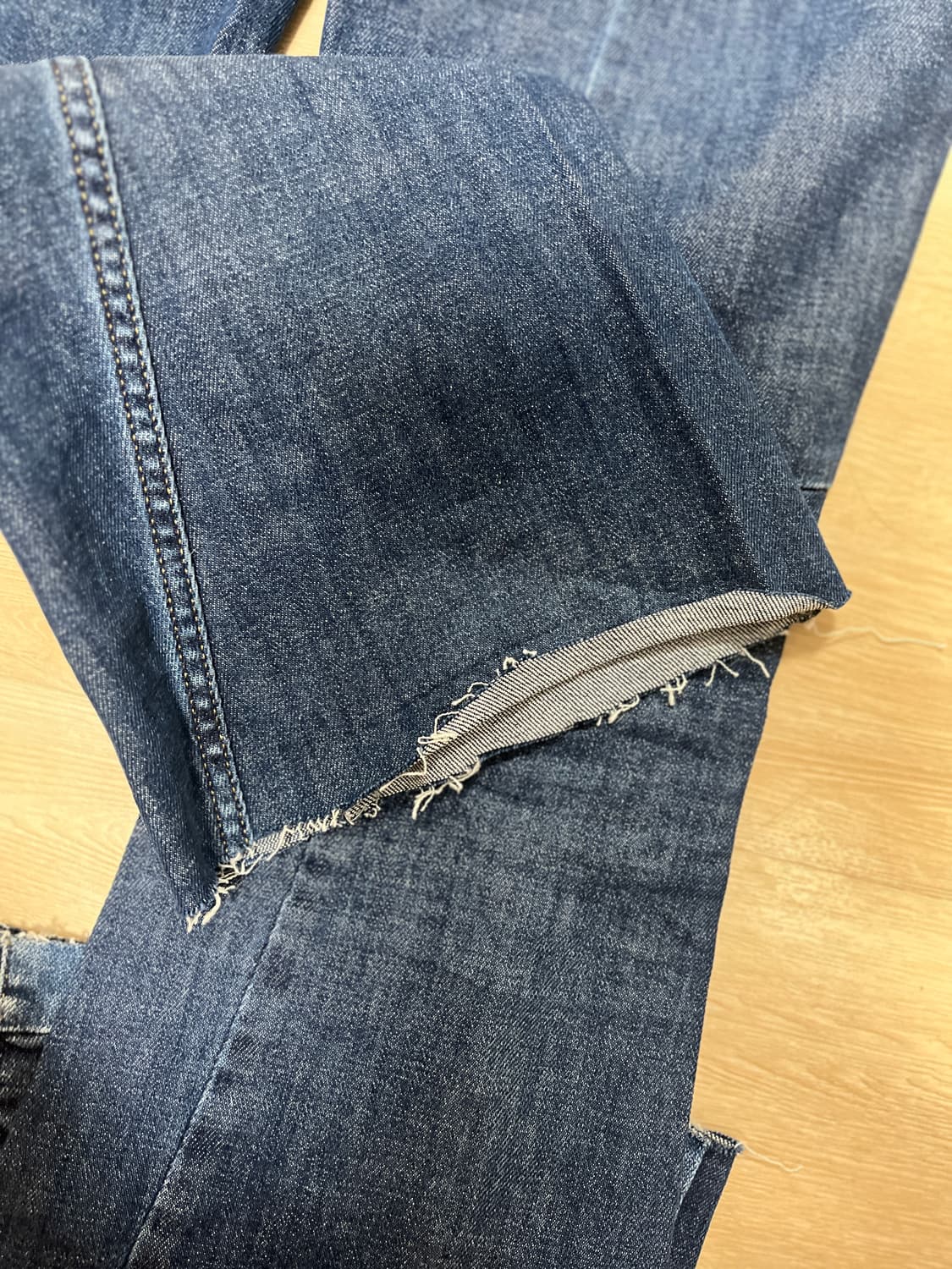 디젤 패치워크 에비진 부츠컷 새상품 상품이미지4