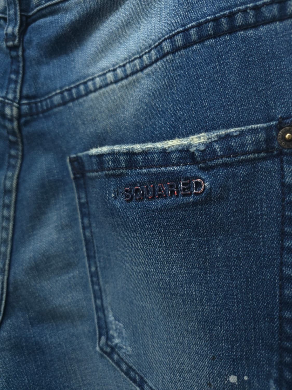 디스퀘어드2 오렌지 롤업 워싱진 ( 46/ 30~32 ) 상품이미지7