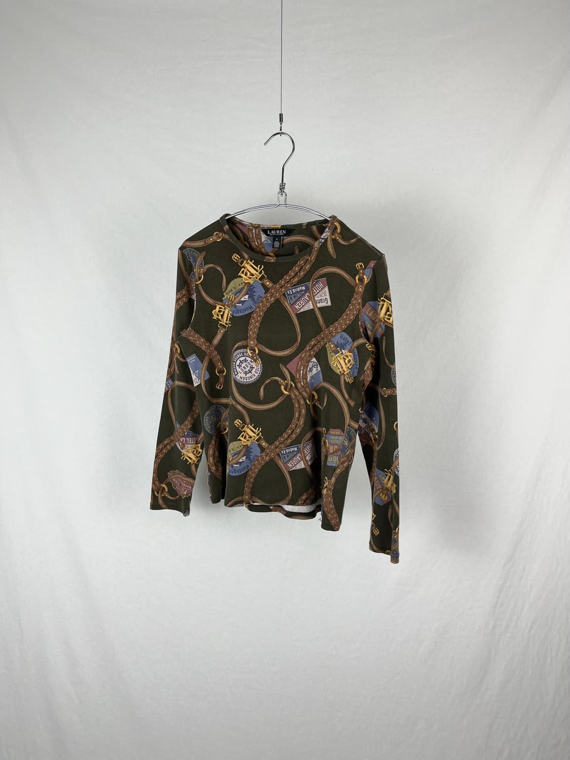 Polo Ralph Lauren 벨트 패턴 롱슬리브  상품이미지1