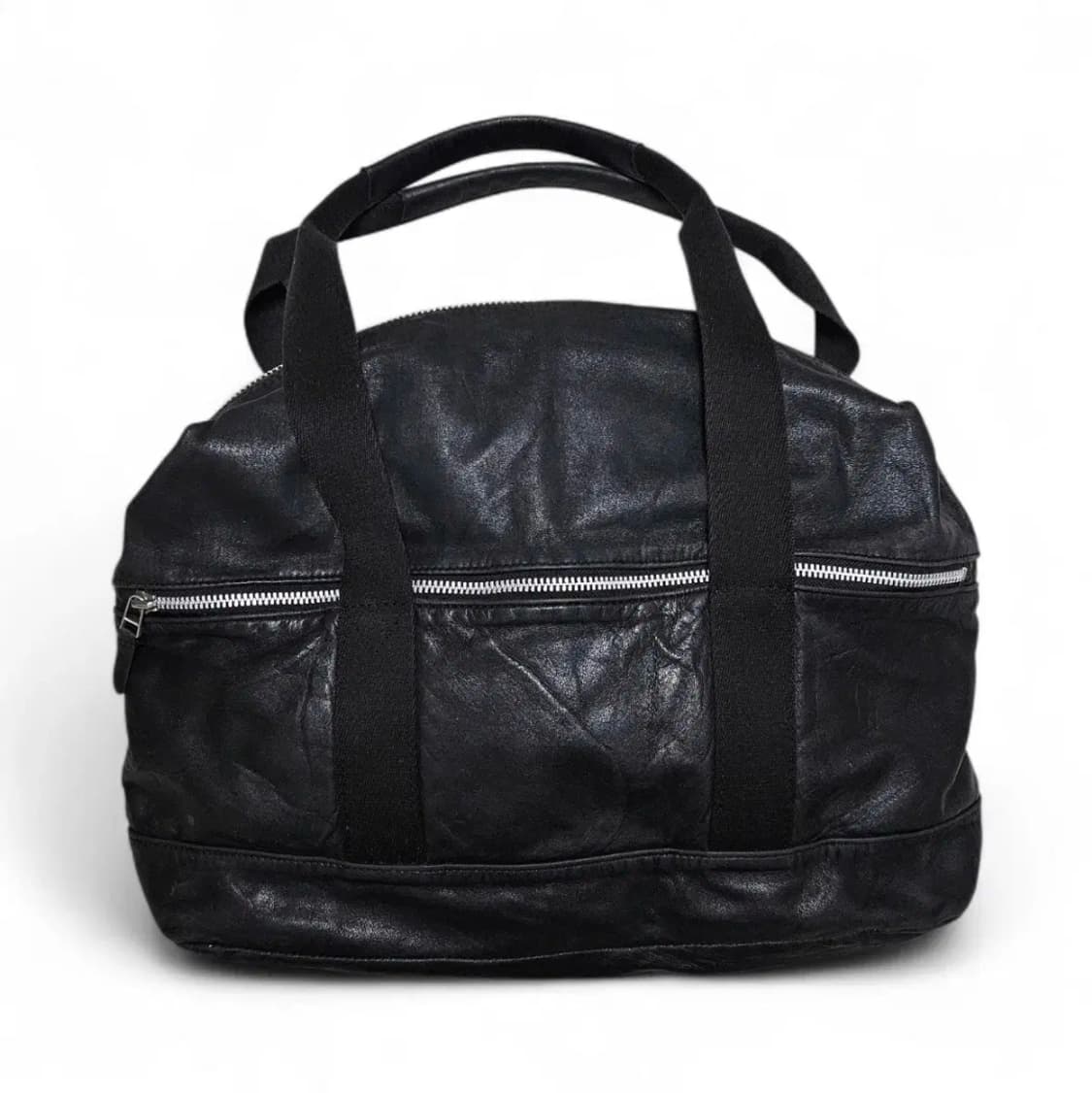 요지 야마모토 소가죽 투웨이 보스톤백 상품이미지1