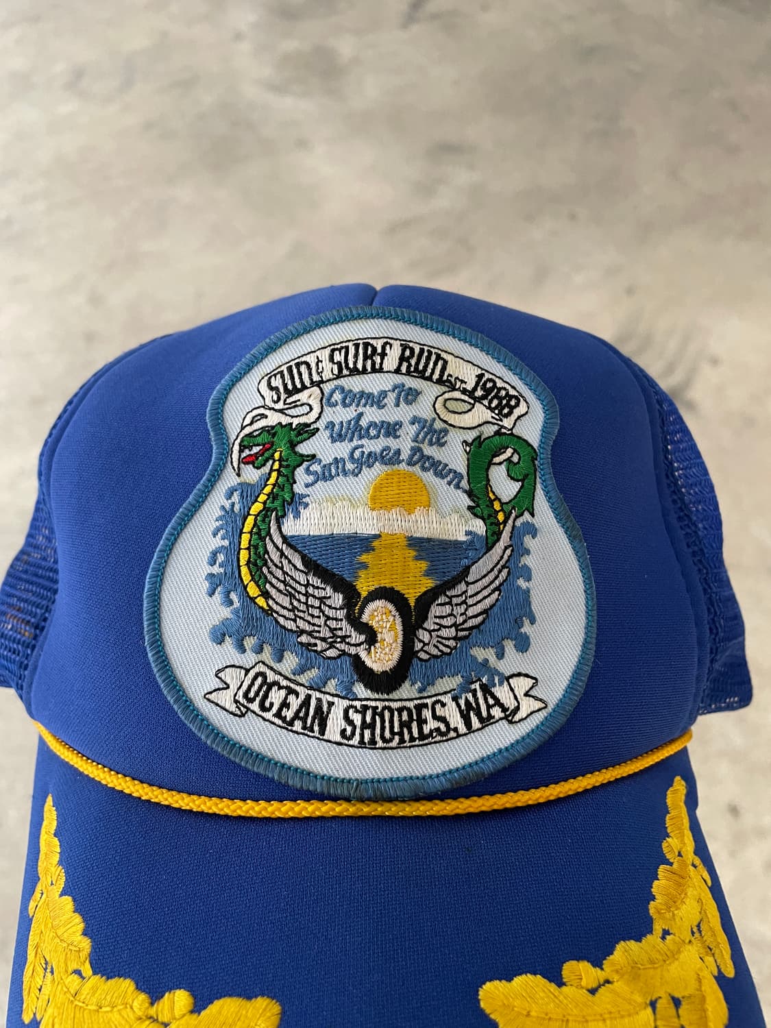 90s Sun & Surf Run Bike Club Otto cap 상품이미지4