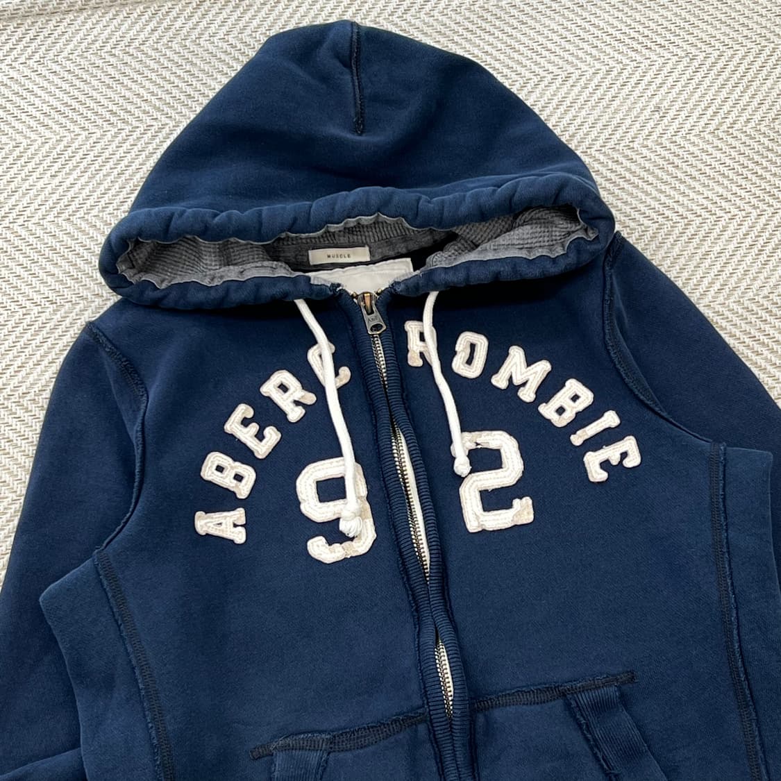 아베크롬비 로고 후드집업 r3045 상품이미지3