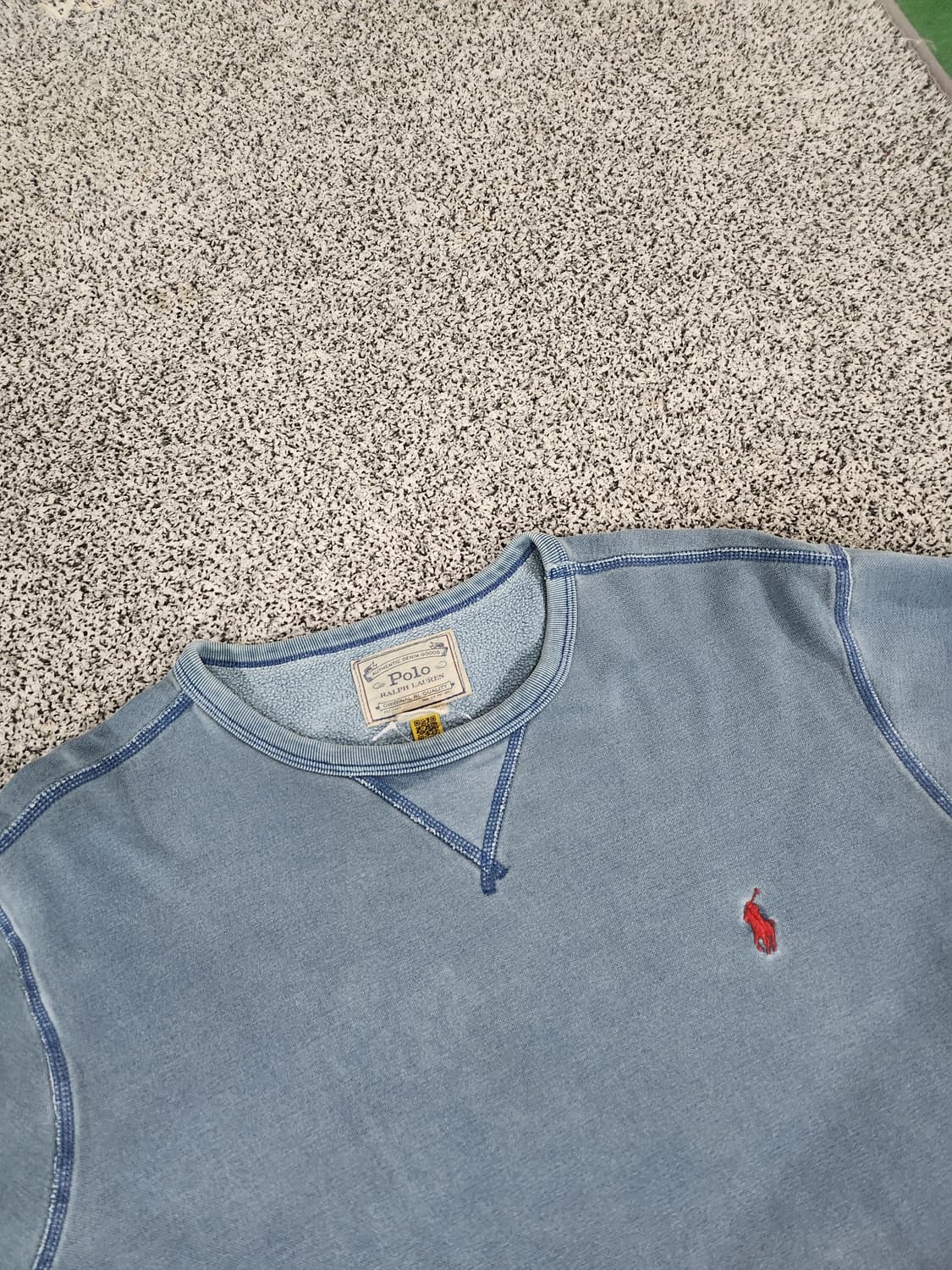 폴로 랄프 로렌(Polo Ralph Lauren) 스카이 블루 스웨트셔츠 상품이미지3