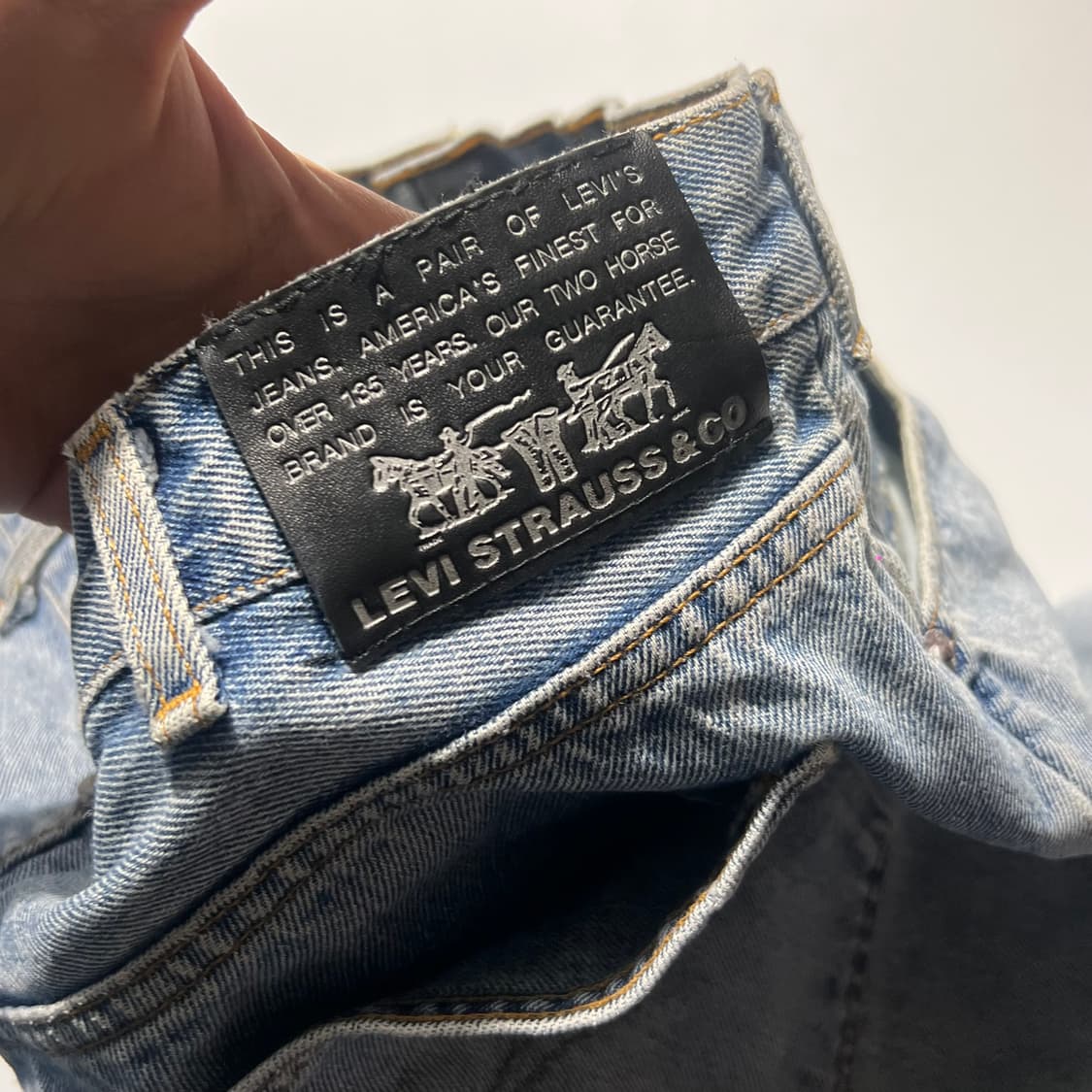 Levis 627 Italy 80s Denim Pants 상품이미지5