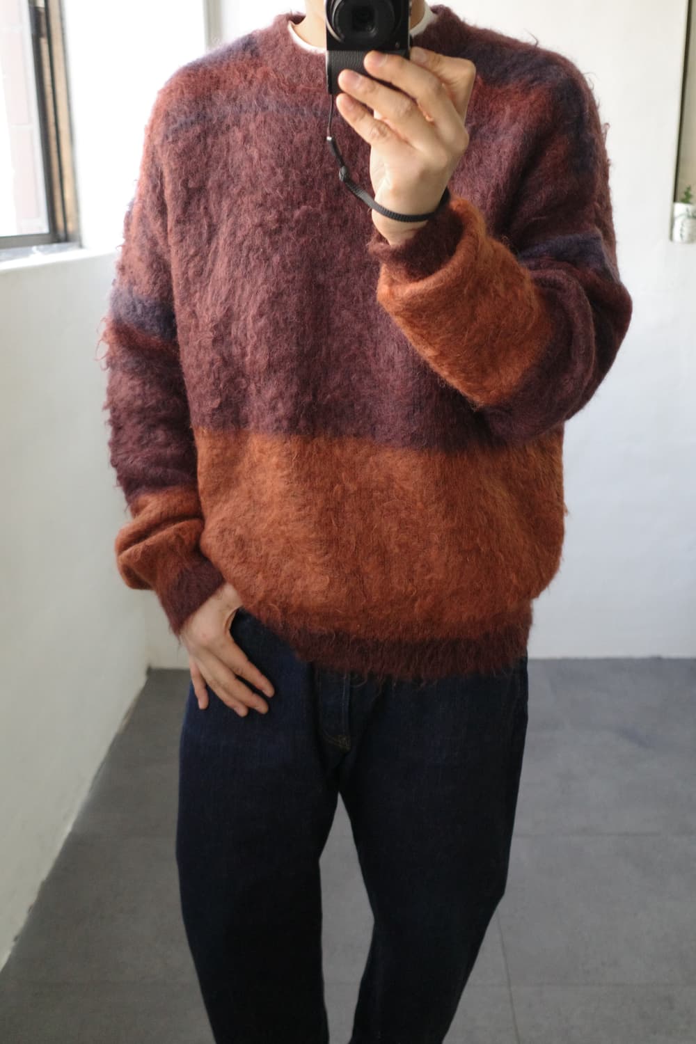 요크 브러쉬드 니트 상품이미지10