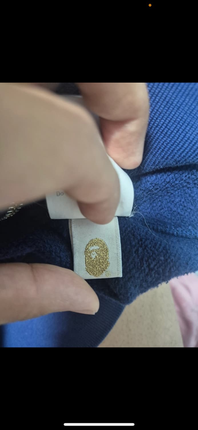 베이프 BAPE 샤크 후드집업 XL 네이비 상품이미지9