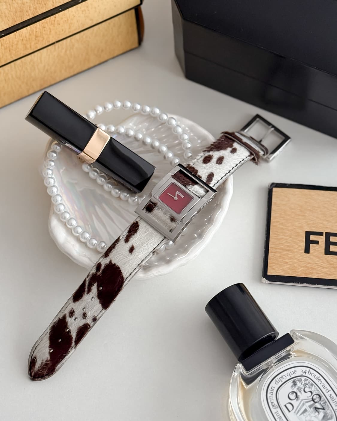 펜디 핑크 다이얼 시계 상품이미지2