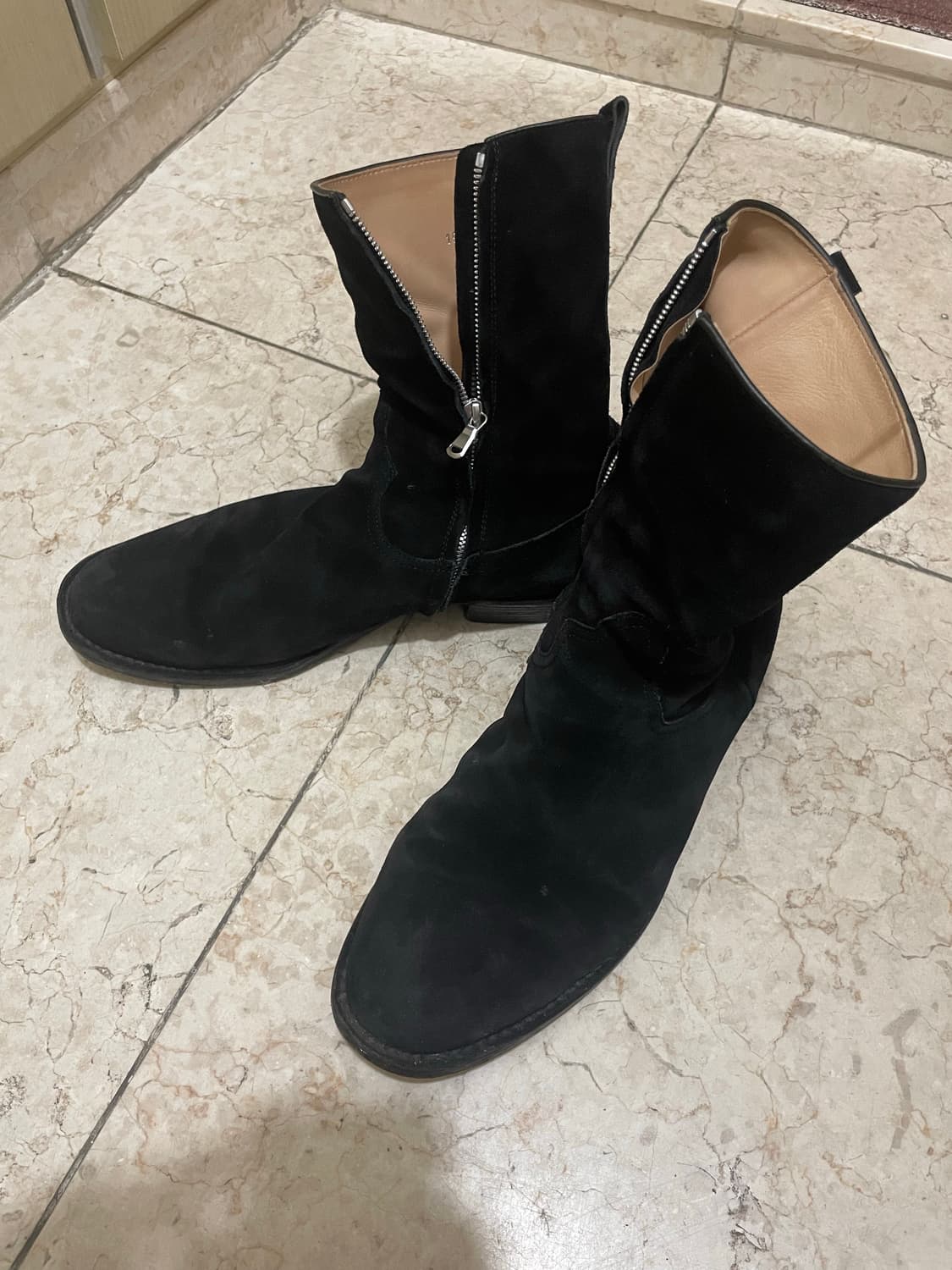 마인데님x논네이티브 Side Zip Boots 상품이미지2