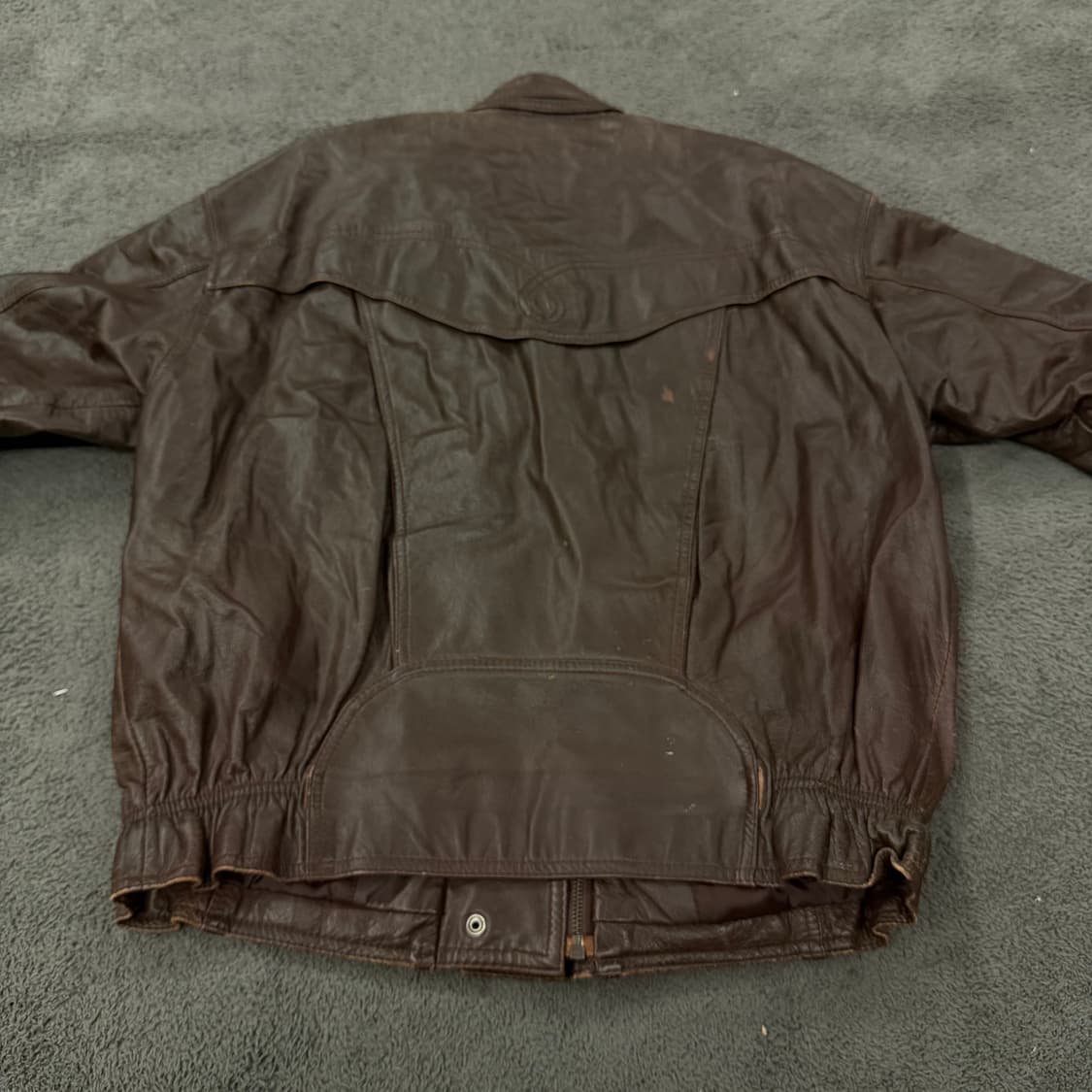 (약100~105) 빈티지 리얼레더자켓 상품이미지3