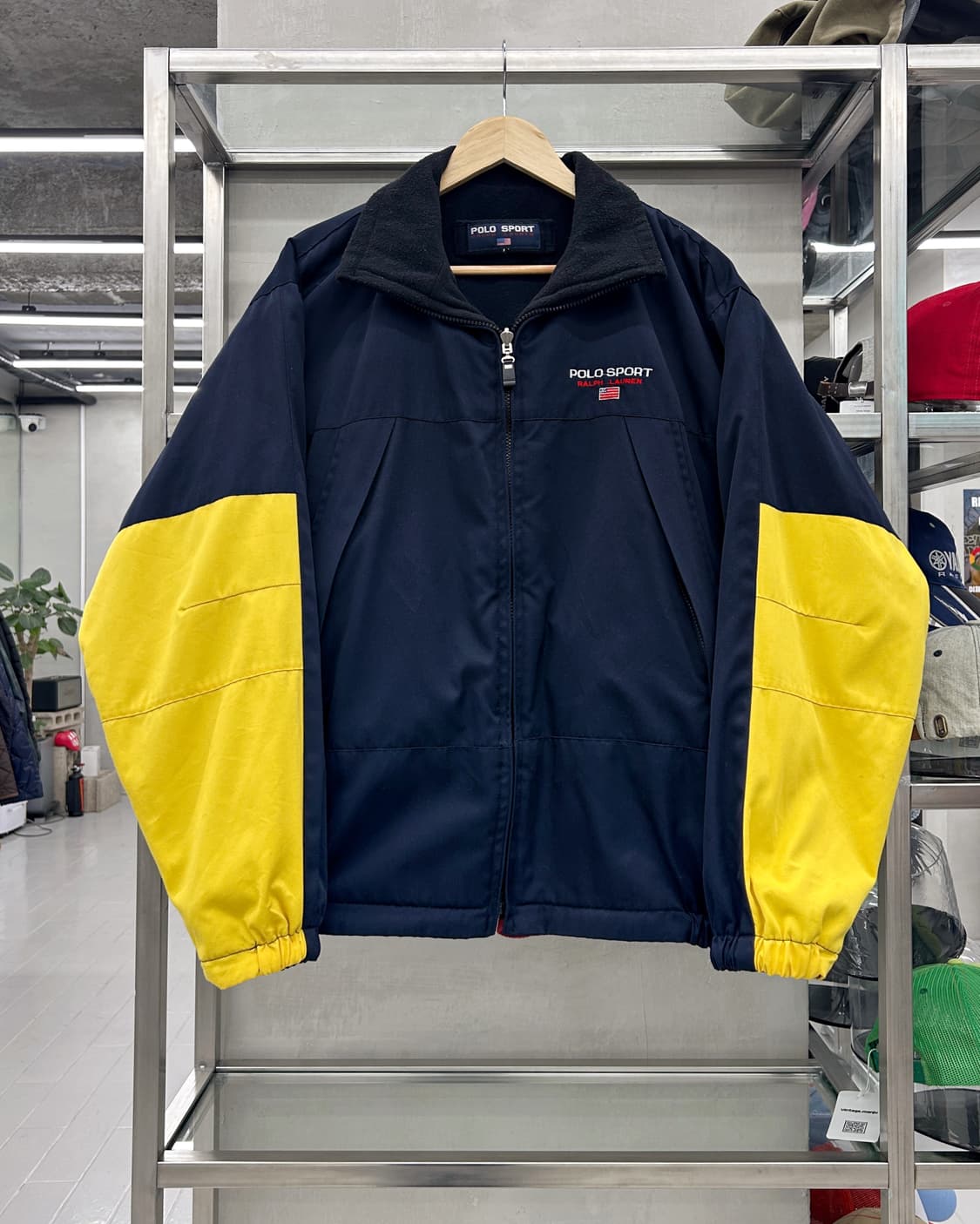 폴로 스포츠 00s 리버시블 헤비 플리스 점퍼 자켓 상품이미지1