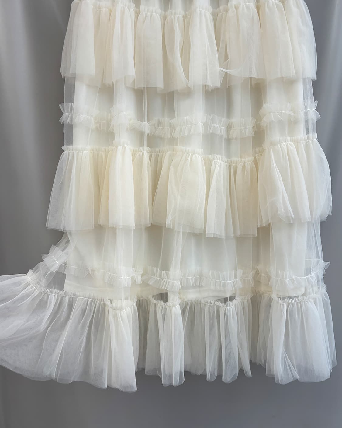 ELENCARE DUE edie tiered lovely skirt 상품이미지5