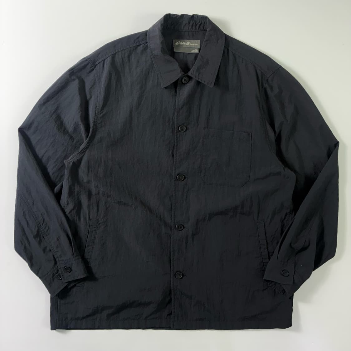 Eddie Bauer  에디바우어 나일론 포켓 다크네이비 셔츠자켓 상품이미지1
