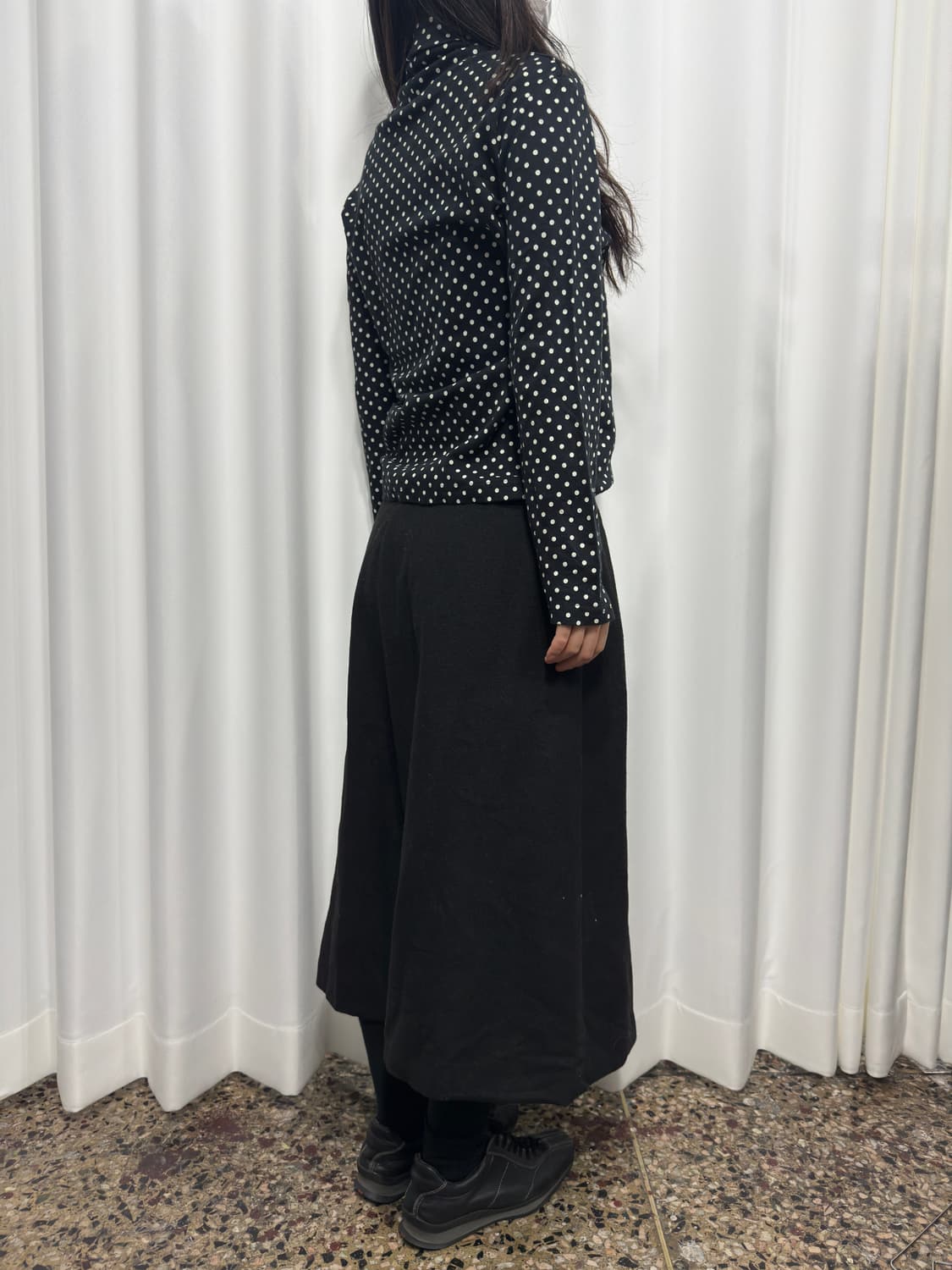 uniqlo x  jwanderson wrap wool skirt 상품이미지4