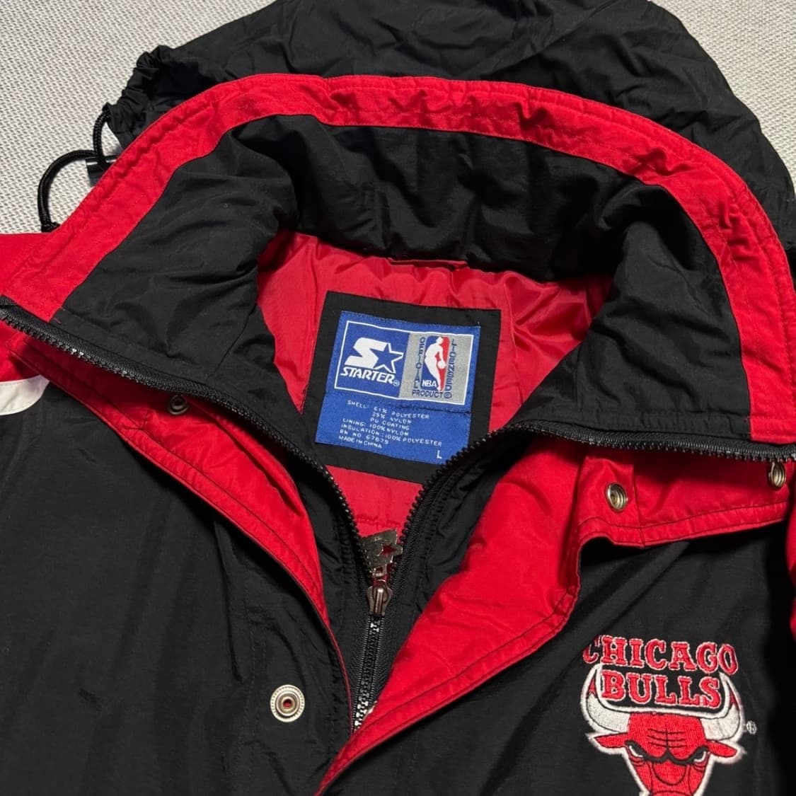 스타터 오피셜 NBA 시카고 불스 돕바 상품이미지2