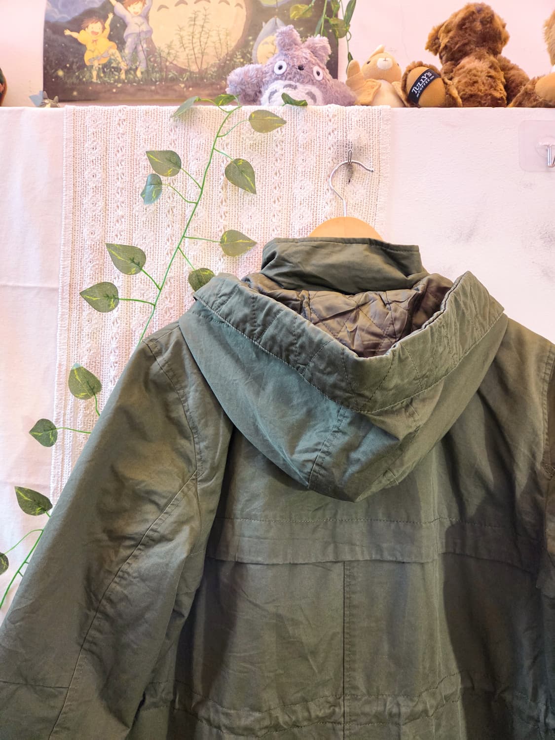 누빔 안감 오버핏 야상 상품이미지6