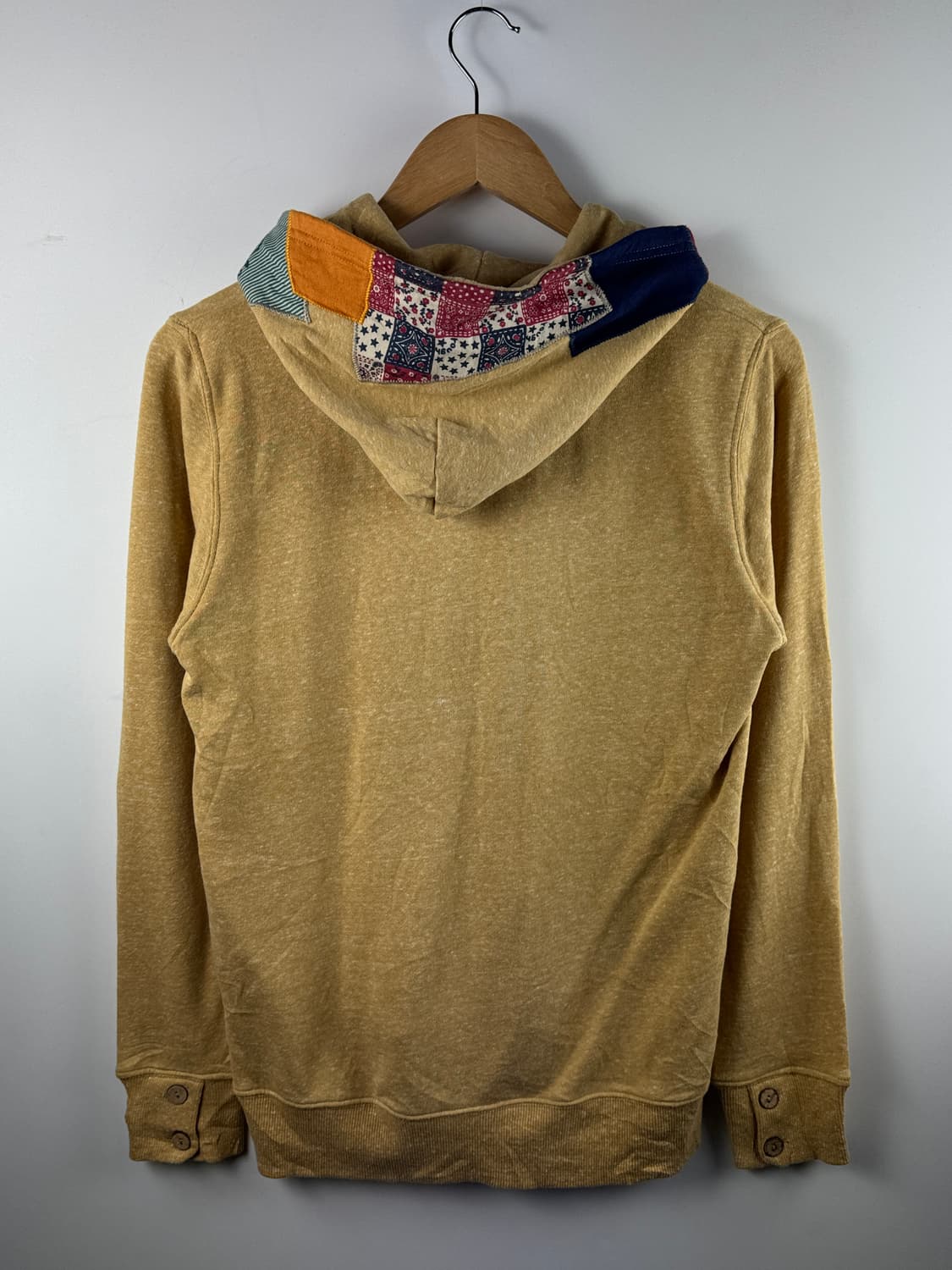 JPN 러프 히피 하구미 패치 후드집업 상품이미지2