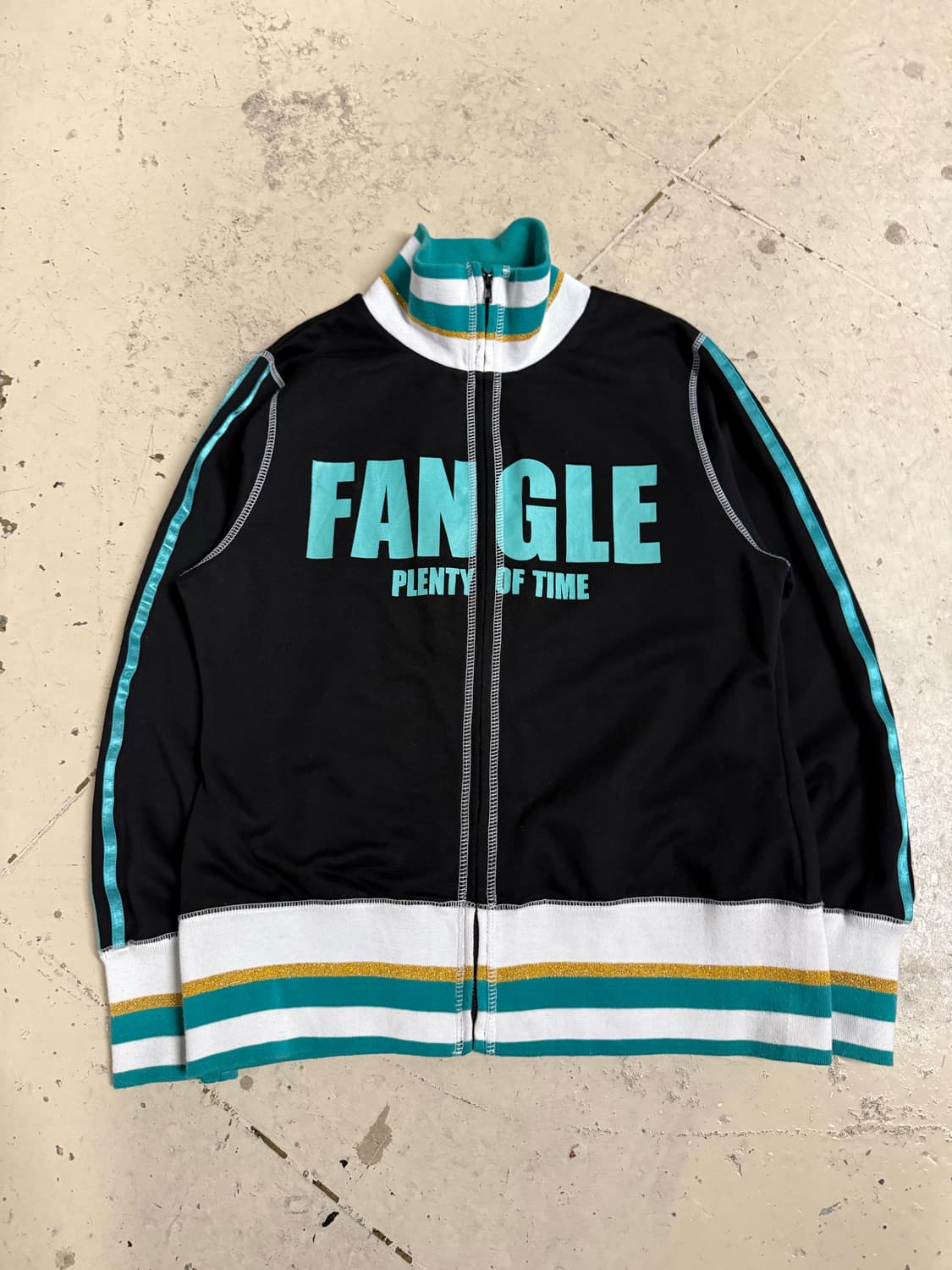 side line lettering point zip-up 상품이미지6