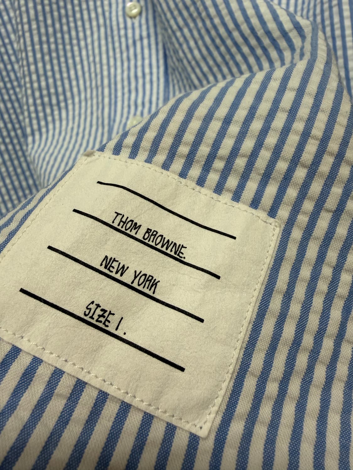 톰브라운 RWB 스트라이프 셔츠 ( 95 ) 상품이미지7