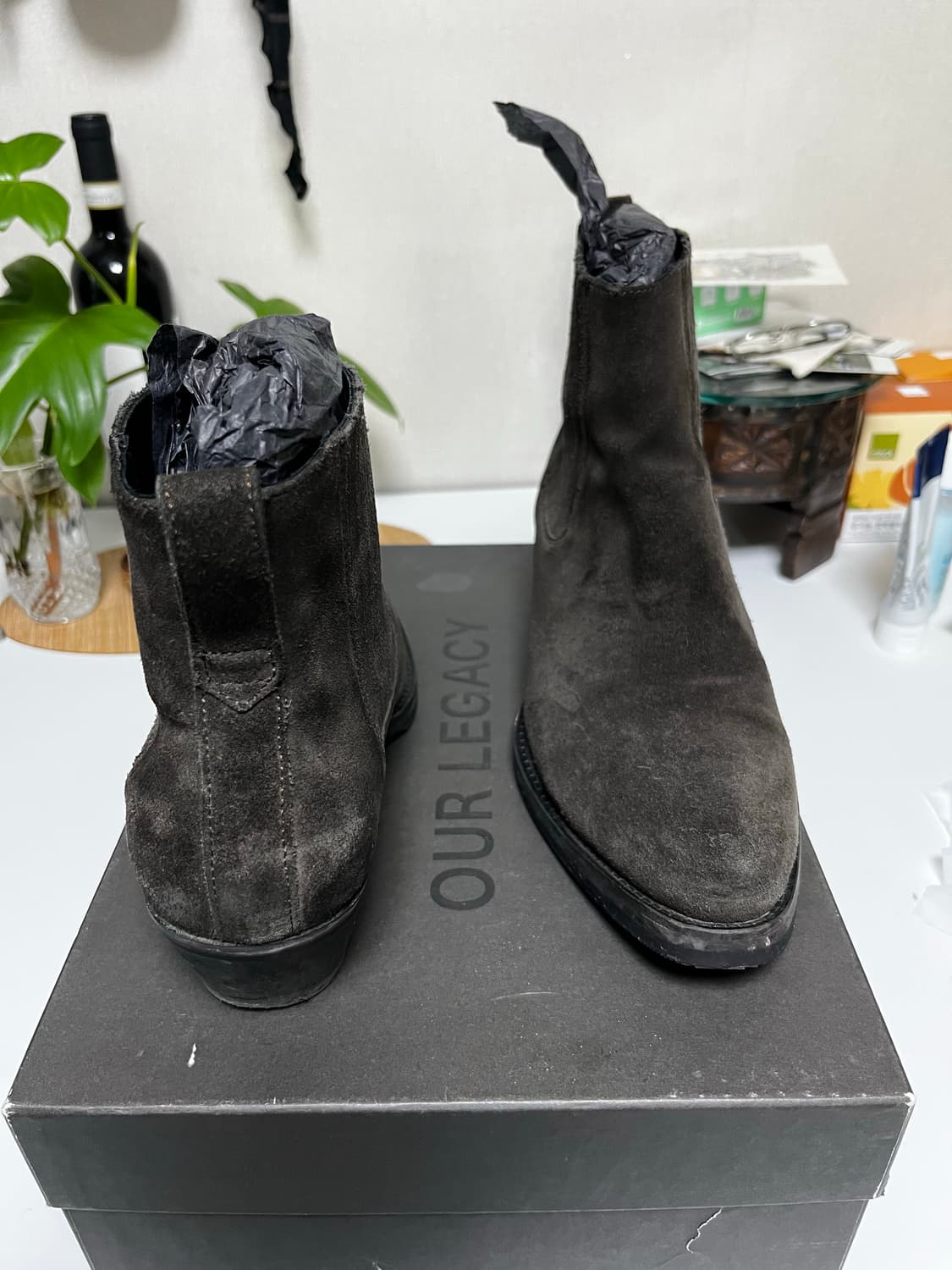 아워레가시 쿠반부츠 43 에스프레소 스웨이드 상품이미지4