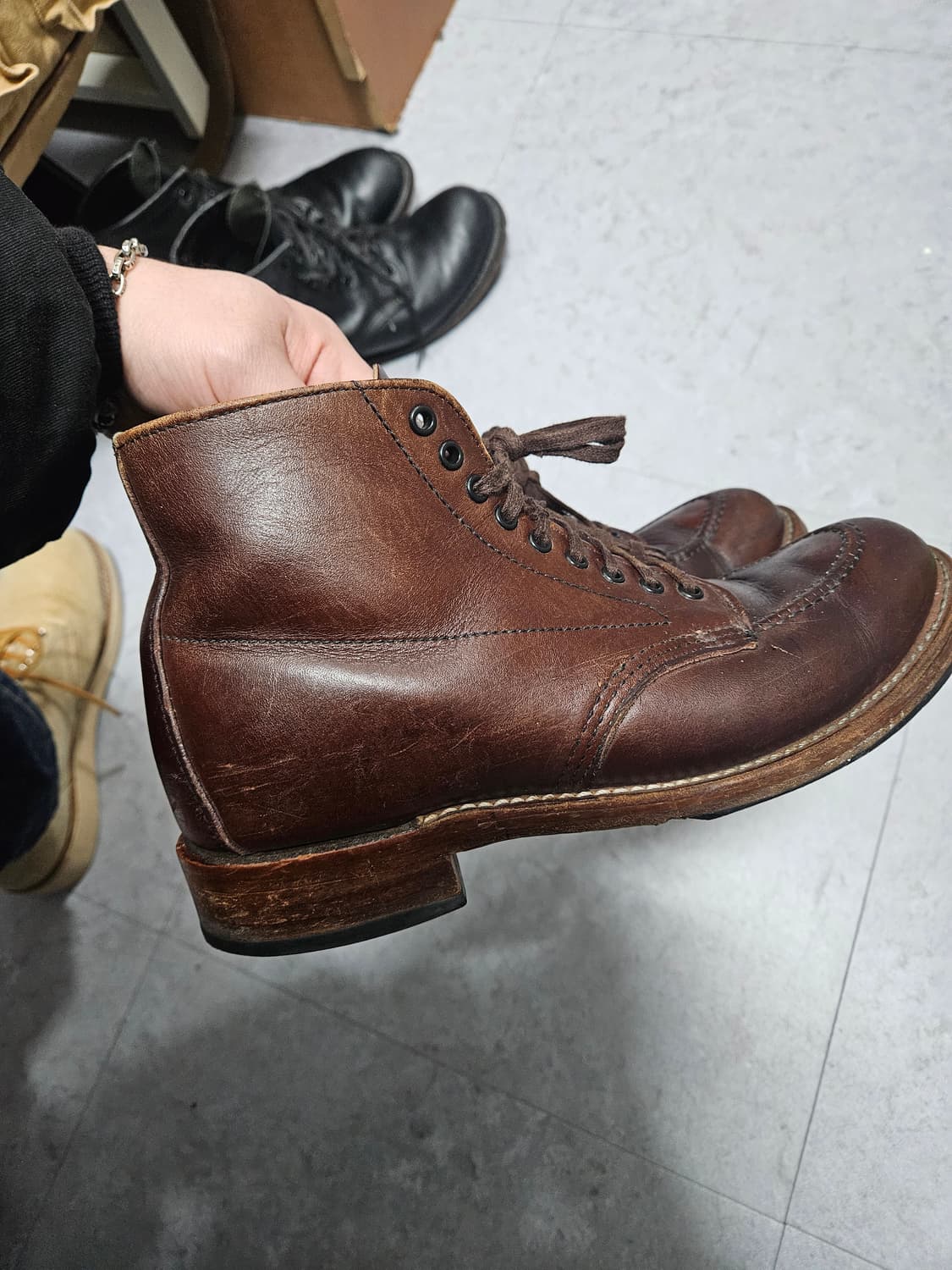 레드윙 벡맨 9030 브라운 상품이미지3