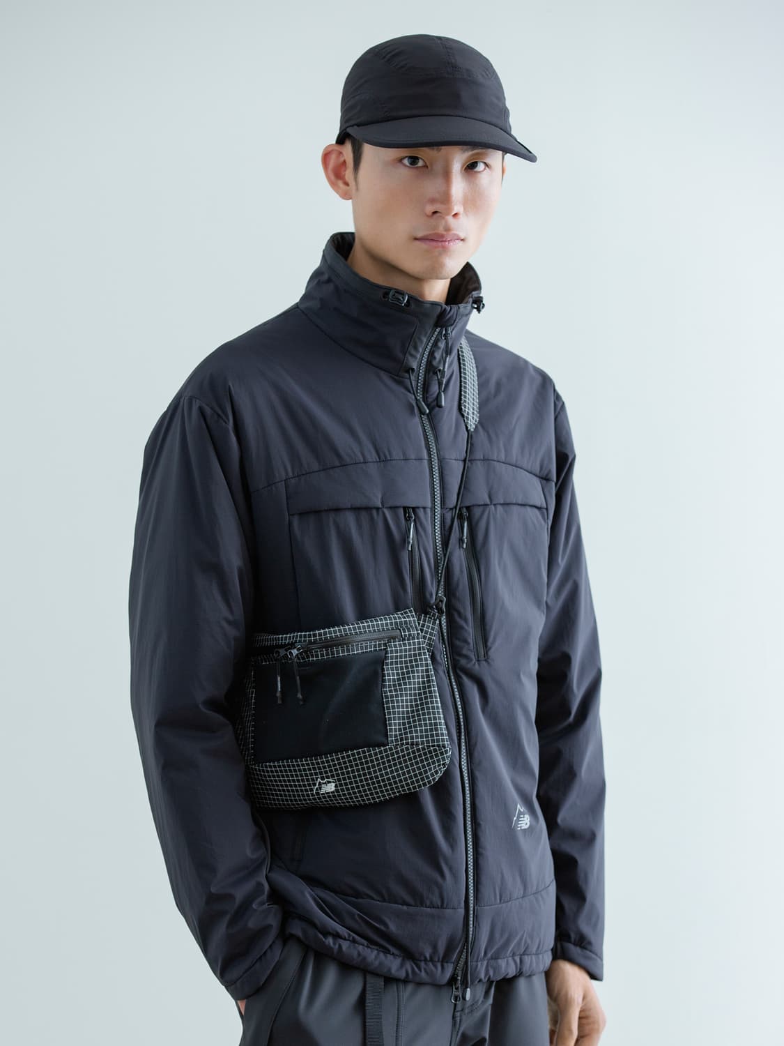 뉴발 x 케일 프리마로프트 하이브리드 자켓 블랙 M 상품이미지7